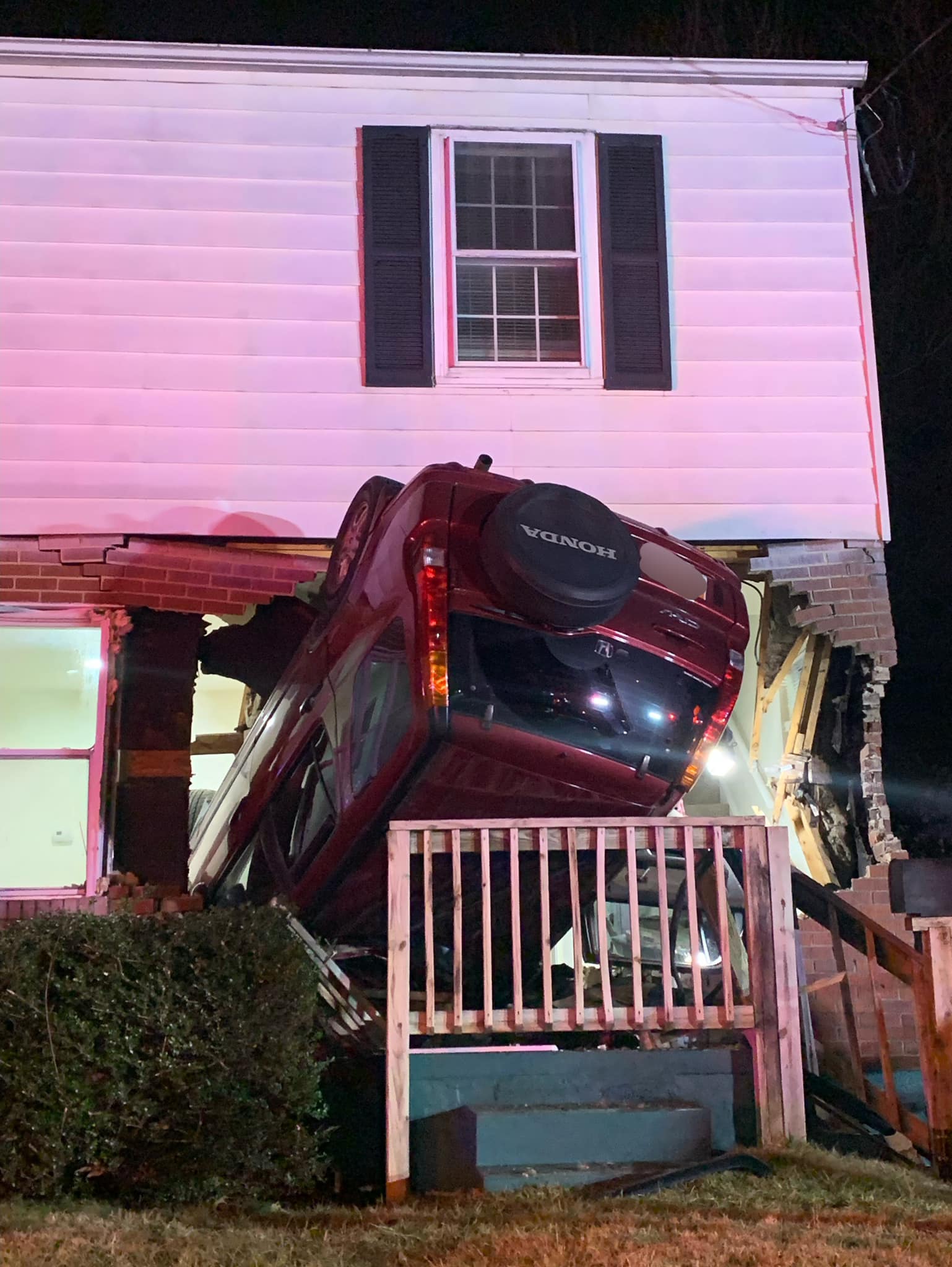 Car into house in Hyattsville area