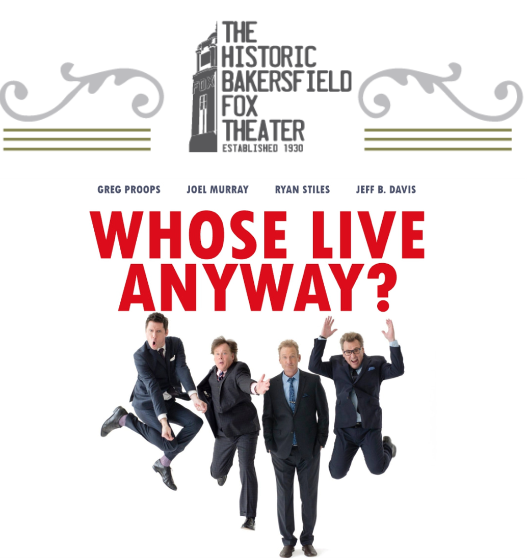 Whose Live Anyway at the Bakersfield Fox Theater