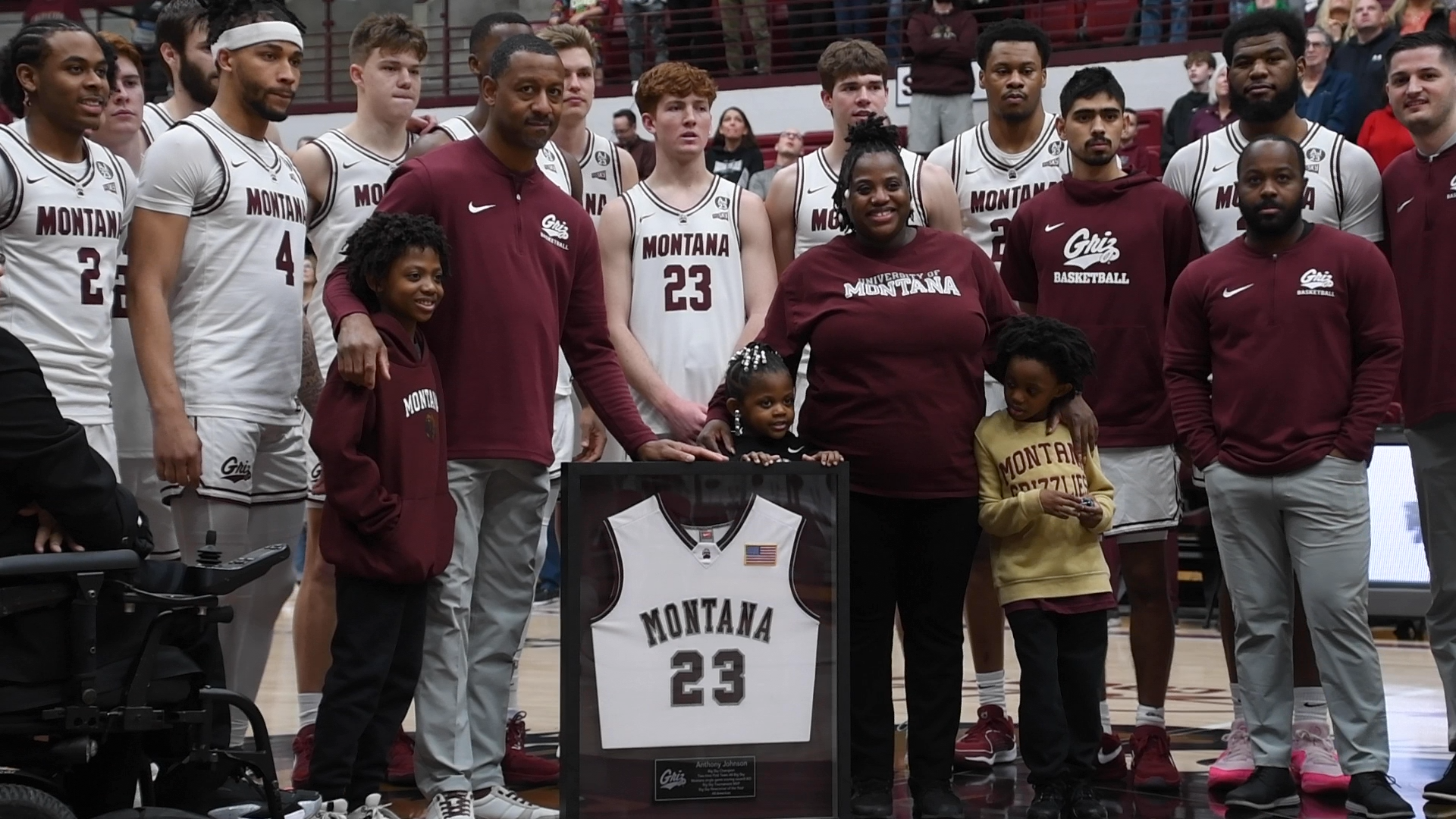 Griz honor Anthony Johnson