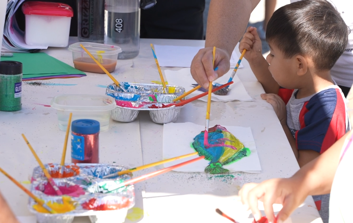 The Maritime Museum hosted a full day of fish painting, knot tying and sandcastle building.