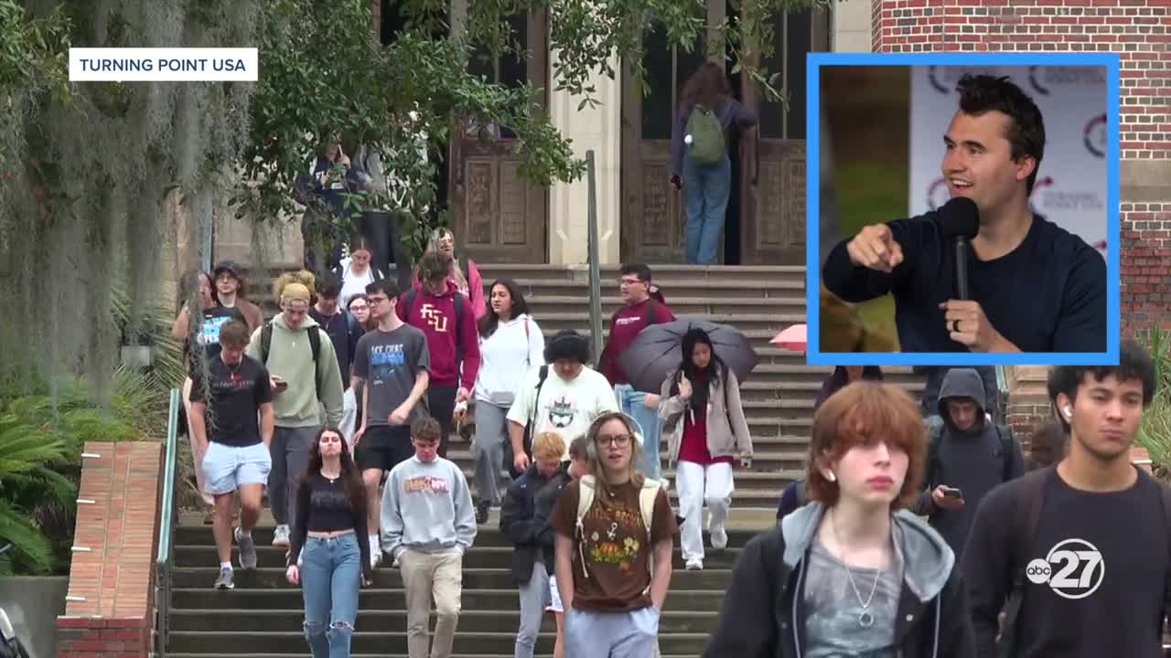 Florida State students preparing to protest Charlie Kirk event this week while other plan to support