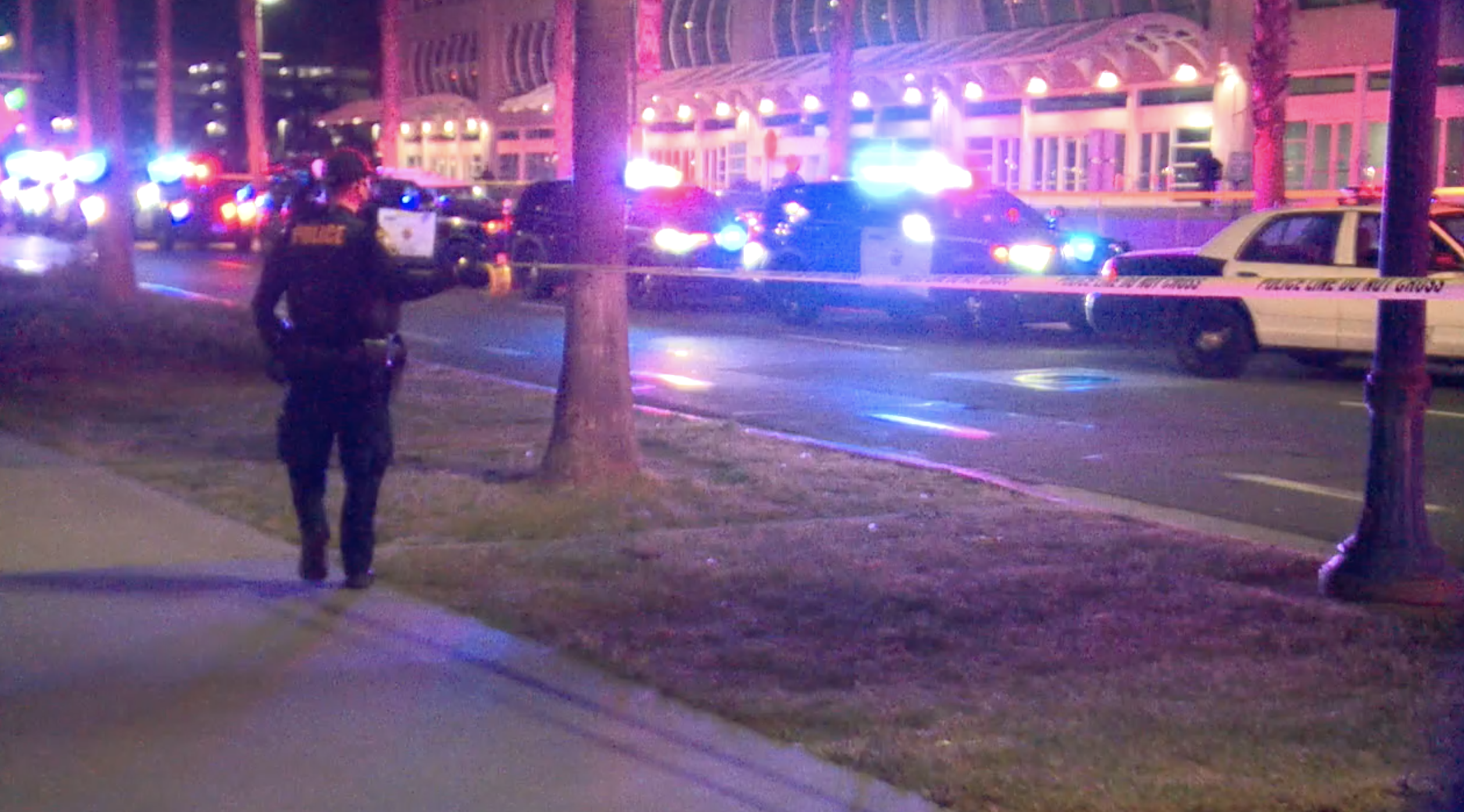 downtown san diego convention center harbor police shooting