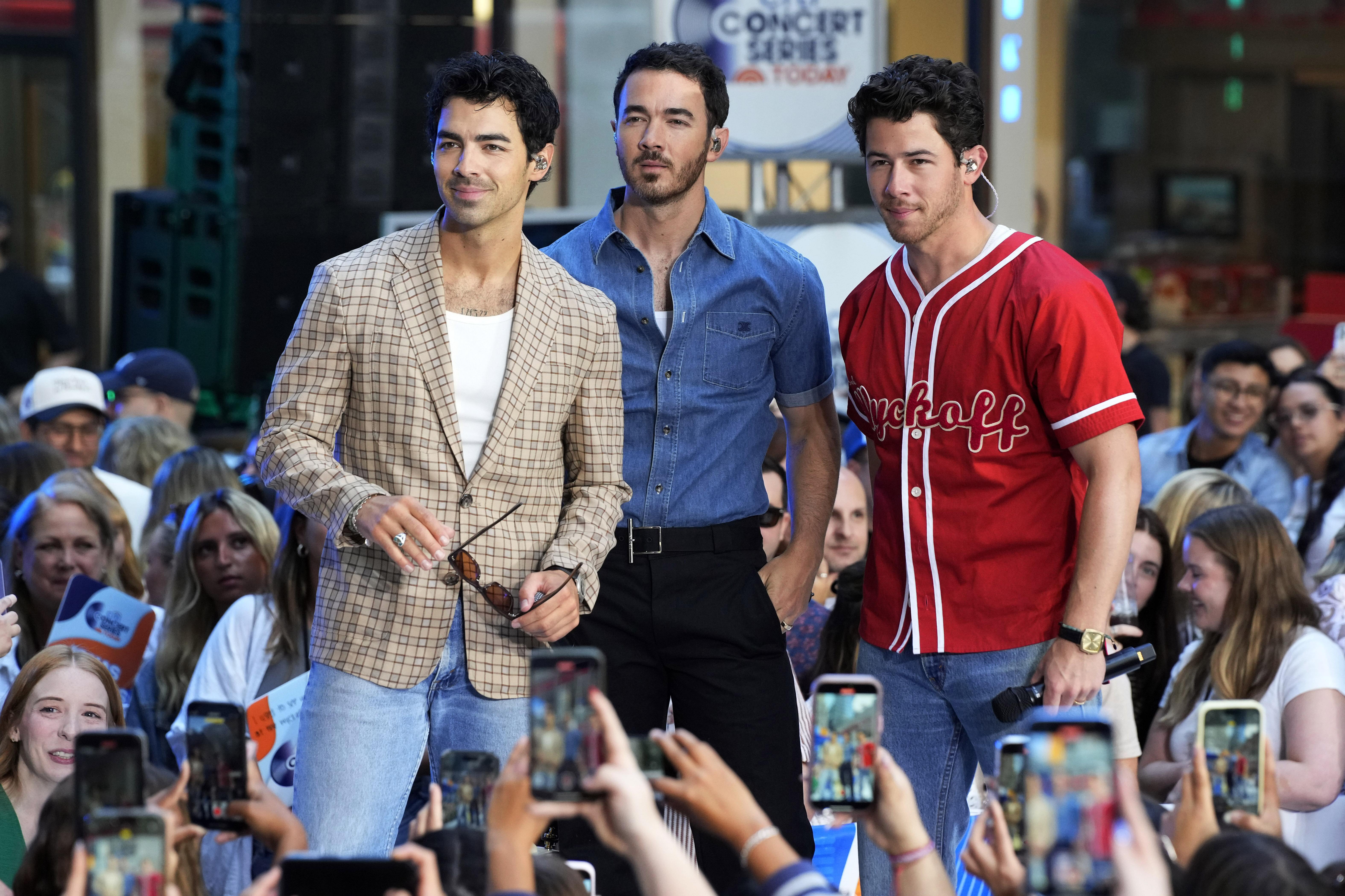 2025 The Jonas Brothers Perform on NBC's Today Show
