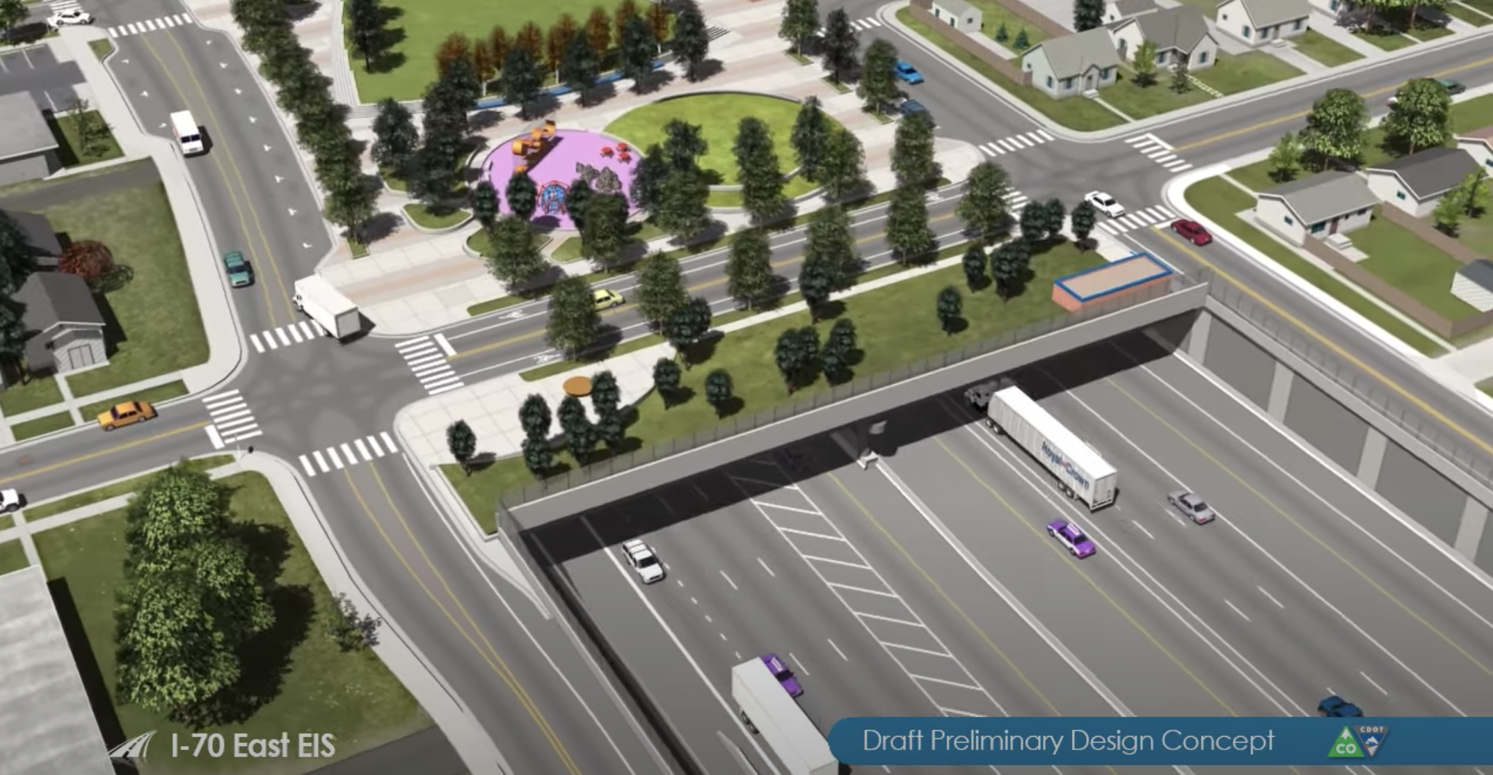 Cover park and lowering I-70_animated