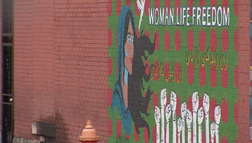 Masha Amini Mural