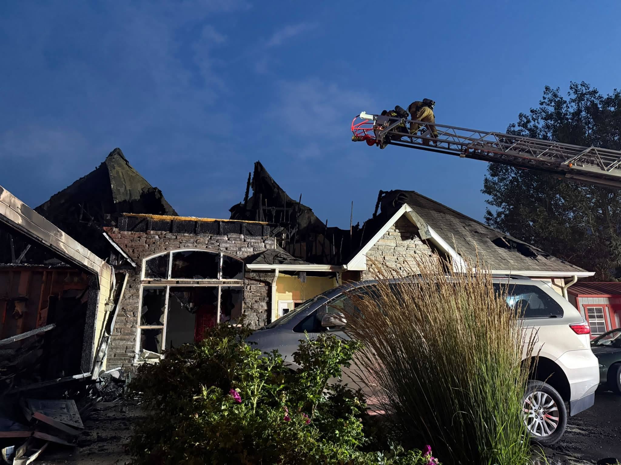 Hamilton House Fire