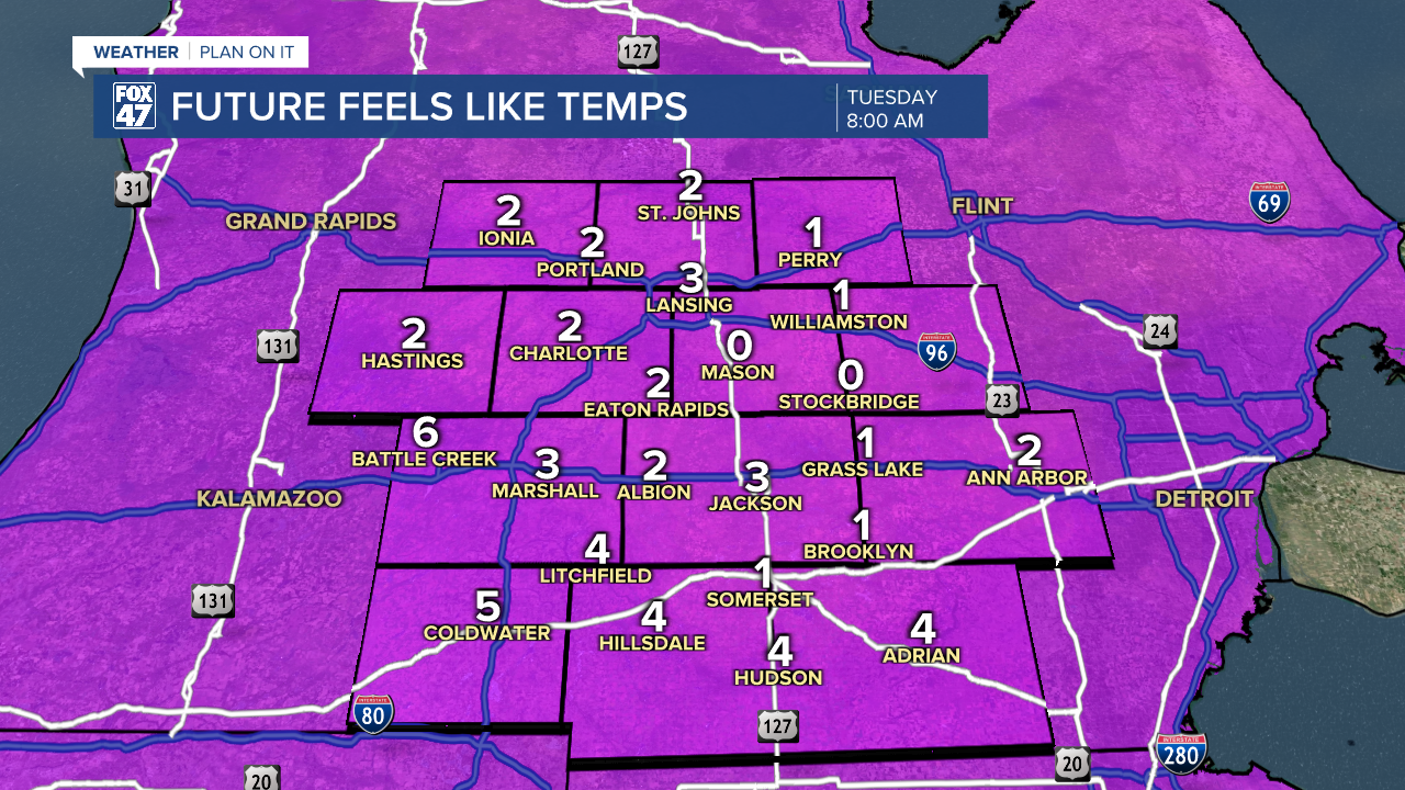 Futurecast Wind Chill