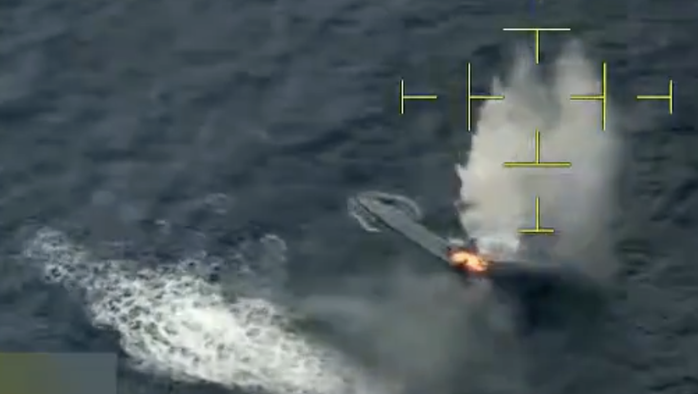 The U.S. military takes out another suspected drug boat in the Eastern Pacific.