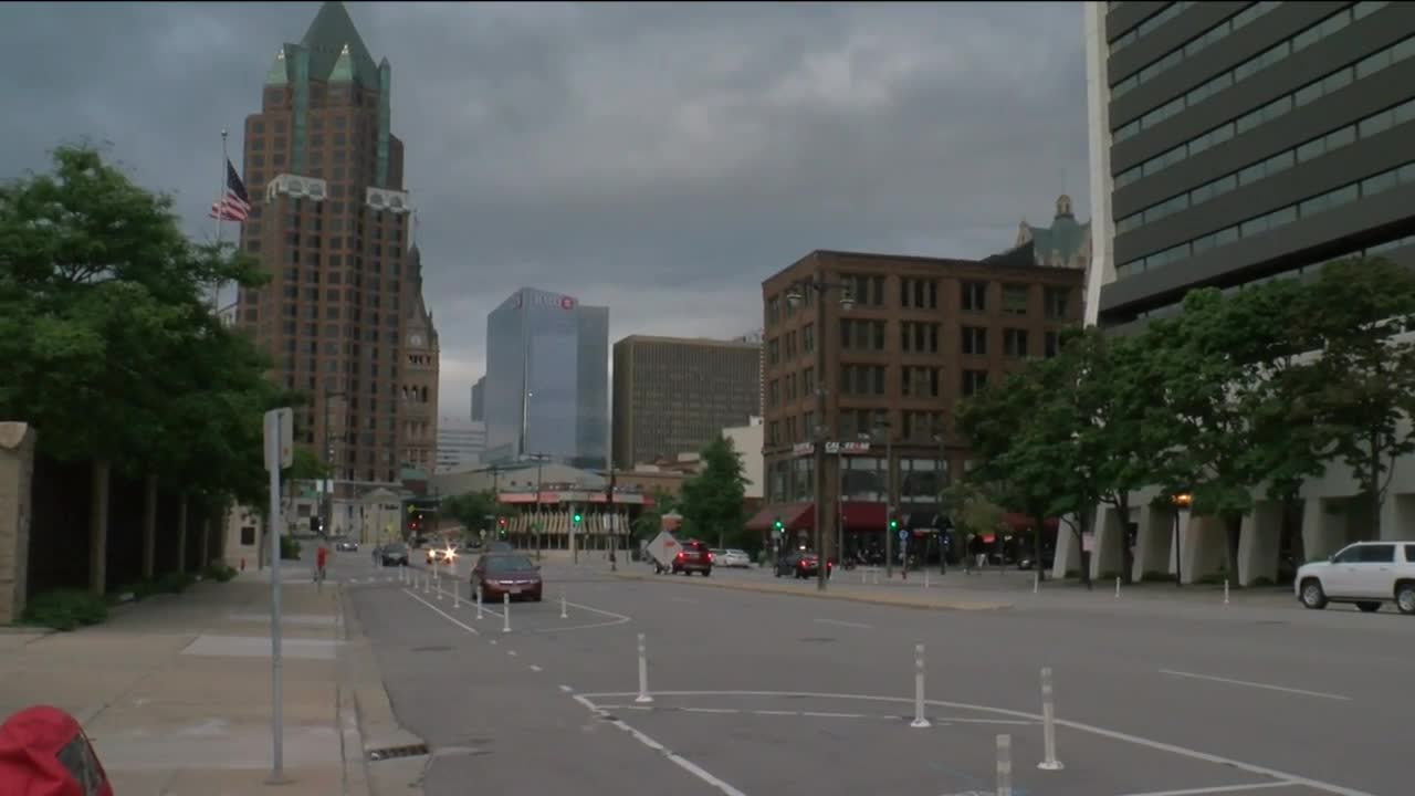 downtown Milwaukee