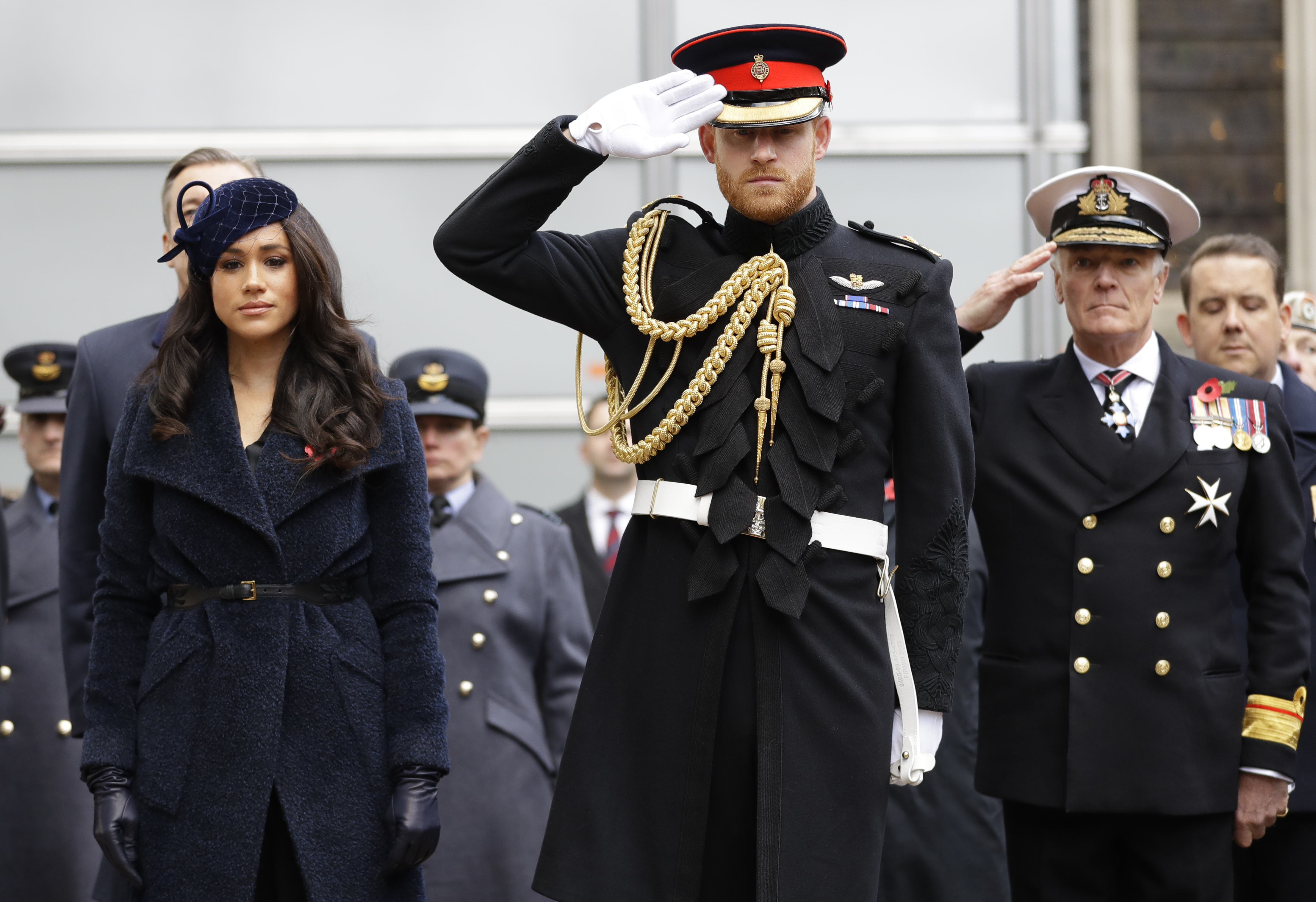 APTOPIX Britain Royals Remembrance