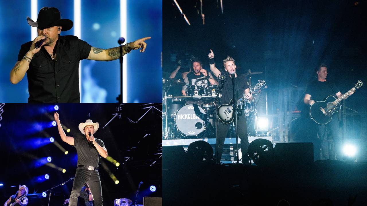 Jason Aldean, Jon Pardi, Nickelback 