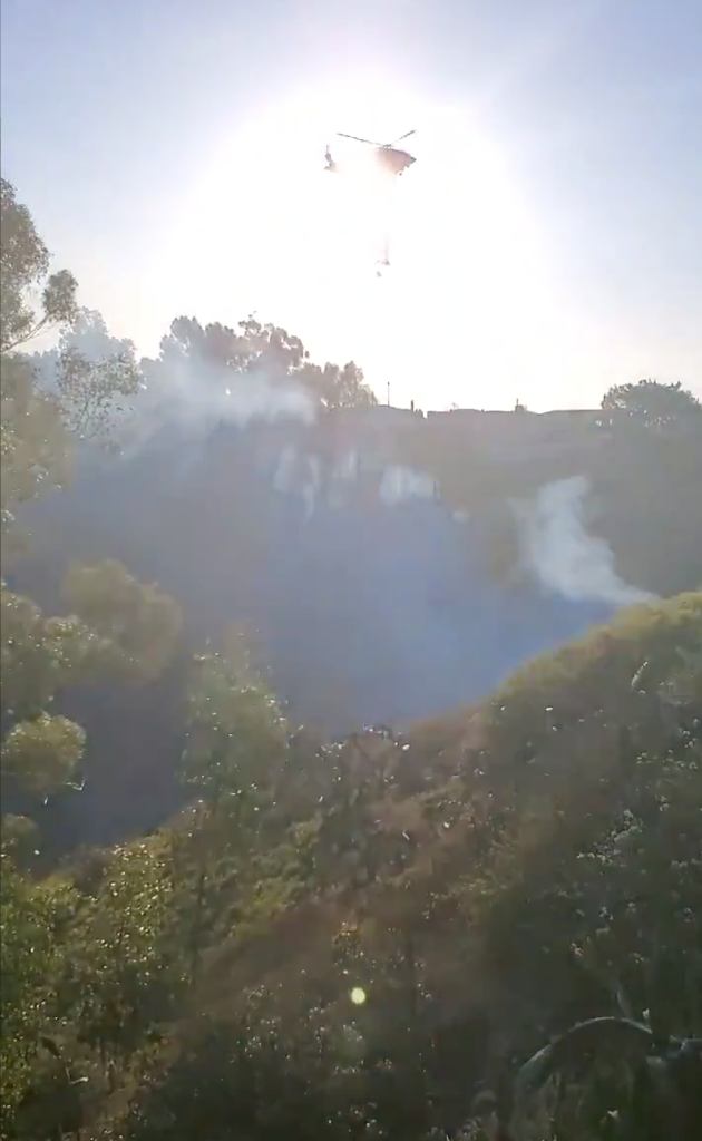 University Heights brush fire 9_4_2021