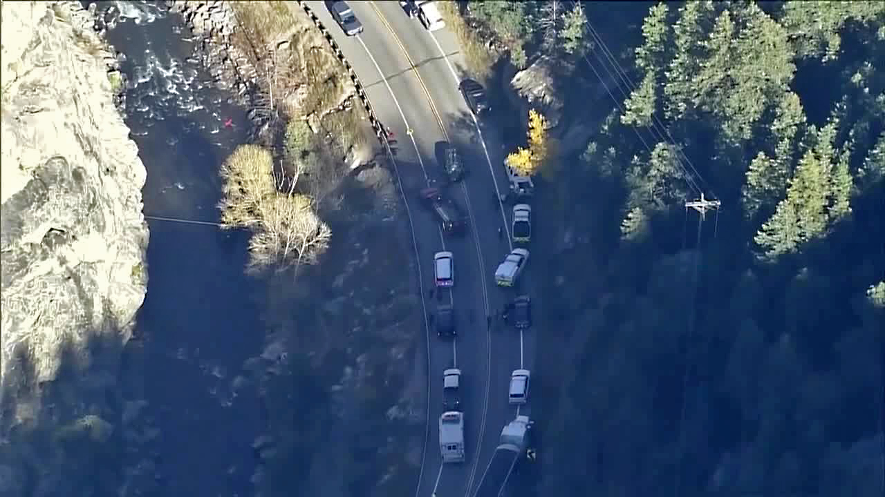 Suspect, uninvolved driver killed after law enforcement pursuit ends in crash in Clear Creek County