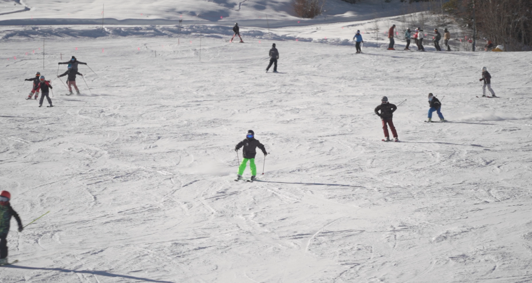 skiing winter park 2020