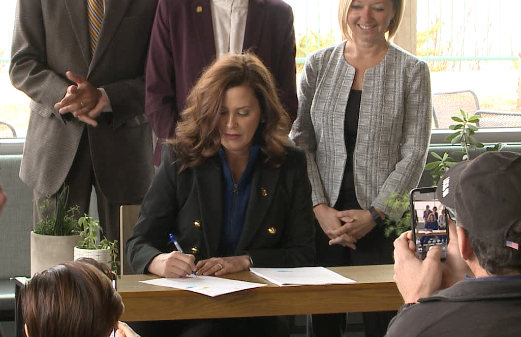 Governor Gretchen Whitmer Signs Building Michigan Together Infrastructure Bill