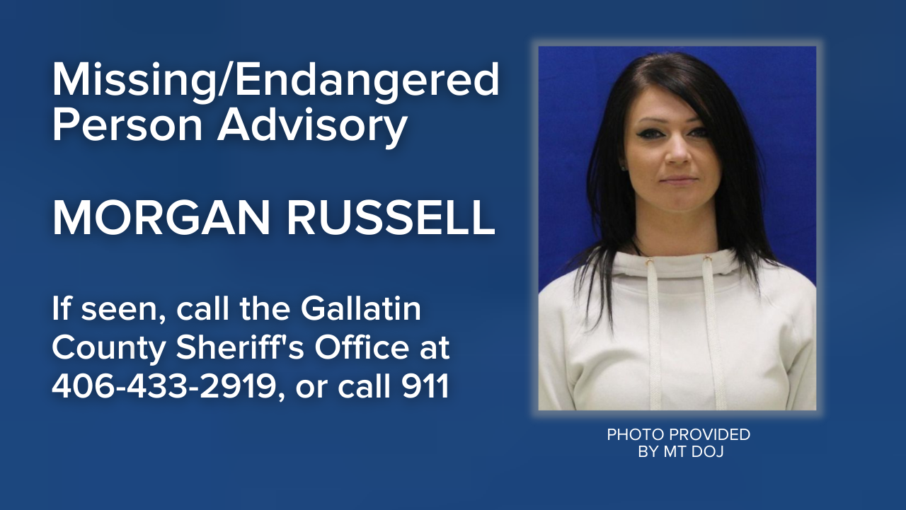 Missing/Endangered Person Advisory for Morgan Rodean Russell