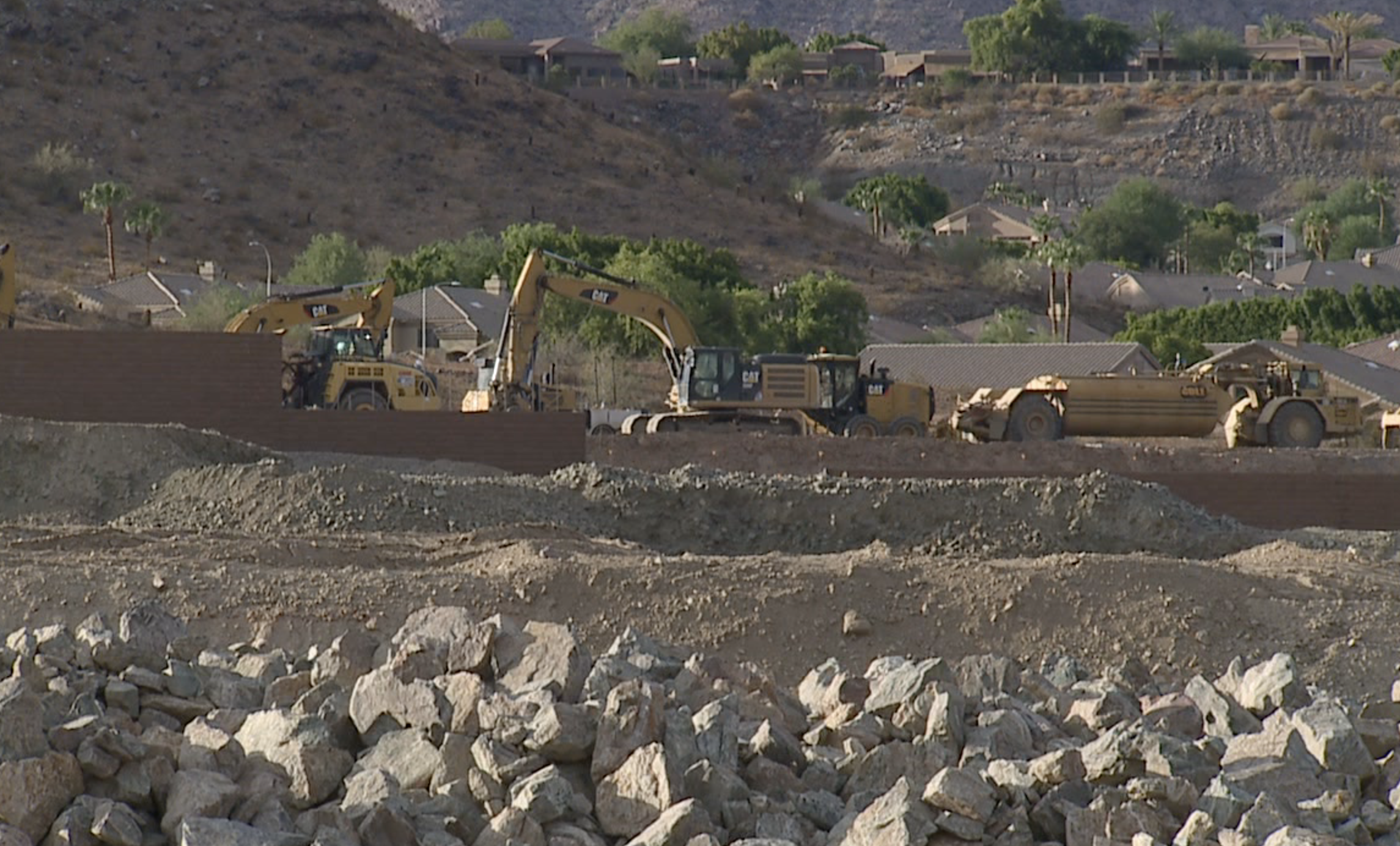 Construction noise in Ahwatukee