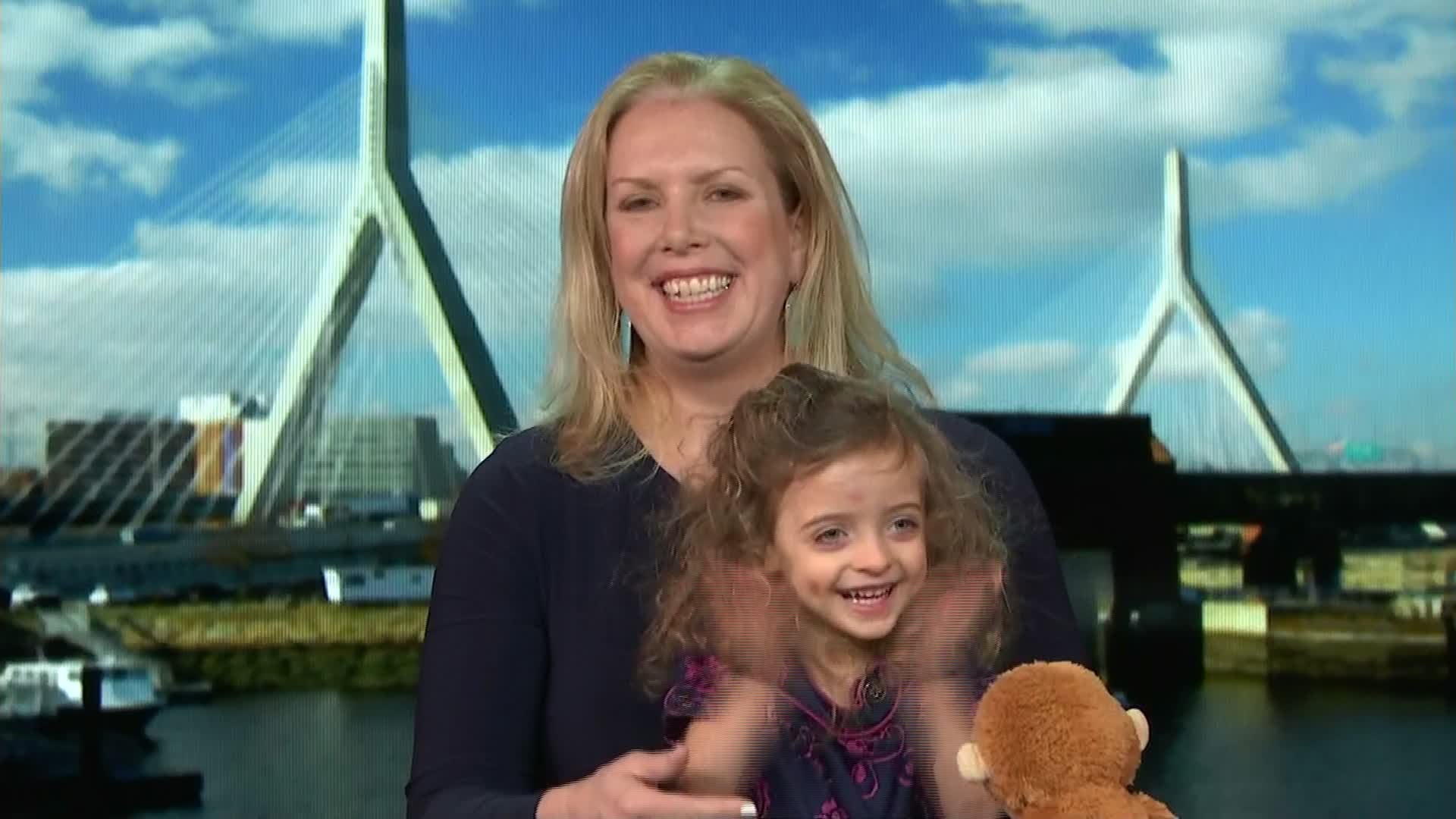 Liz Smith and her adopted daughter