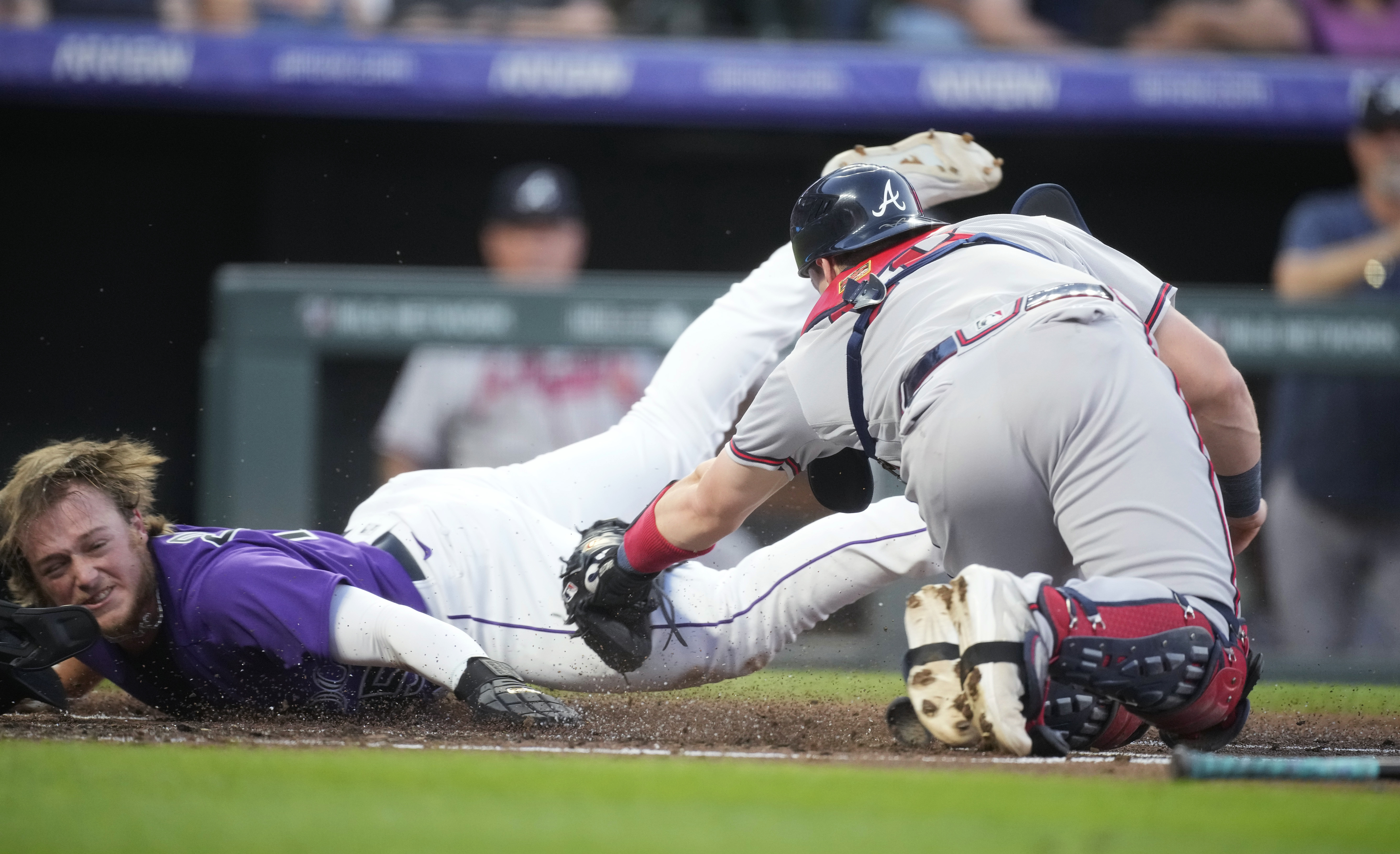 APTOPIX Braves Rockies Baseball