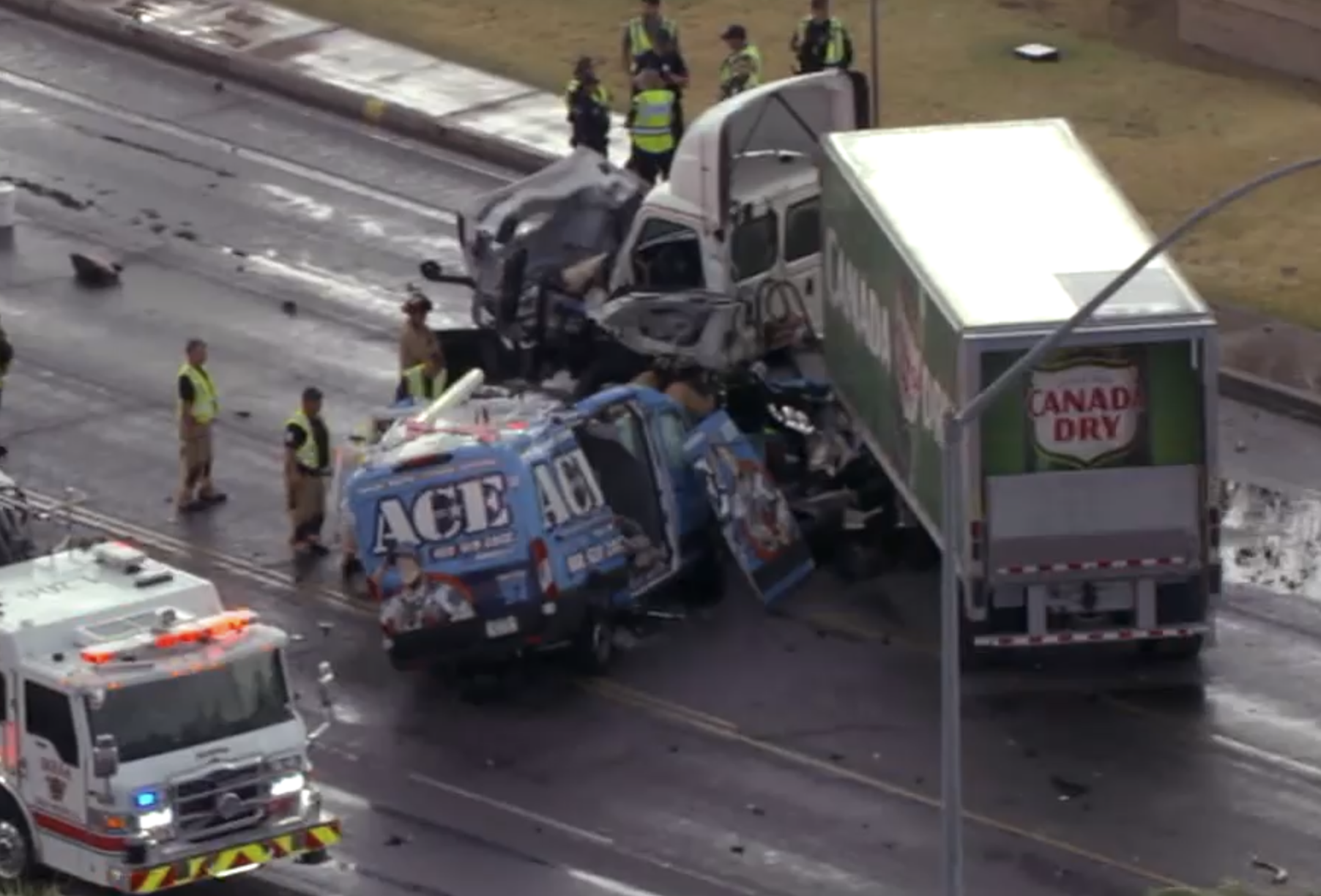 Higley and Brown crash