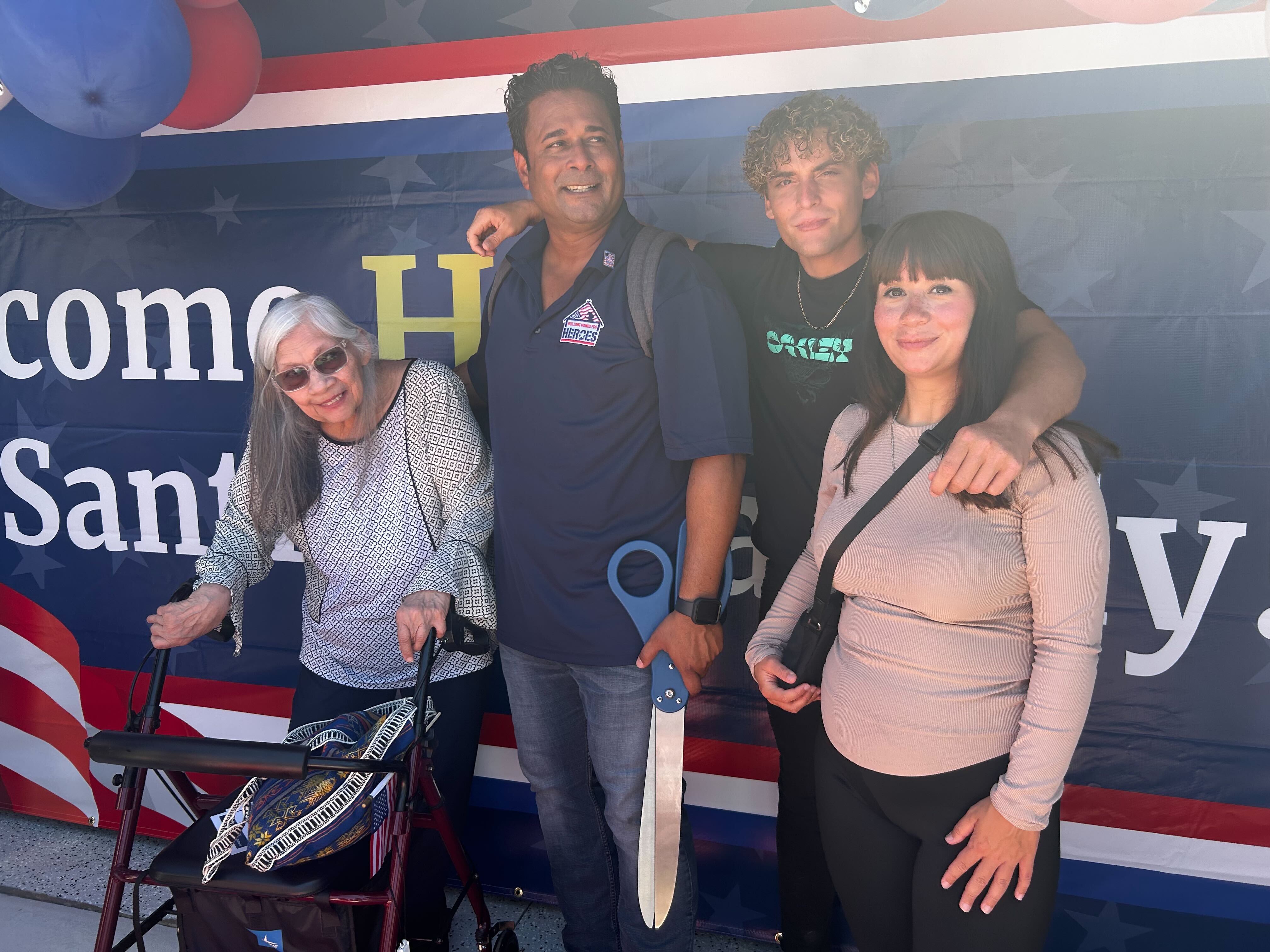 Veteran receives free home