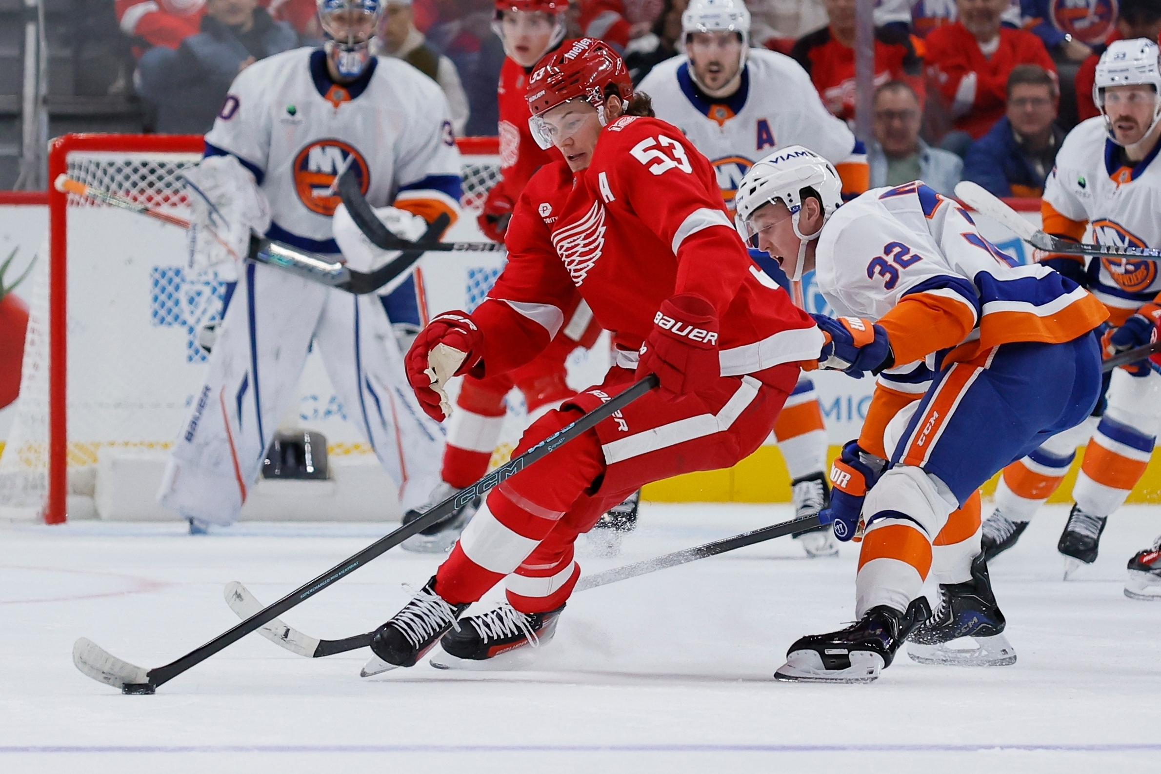 Islanders Red Wings Hockey