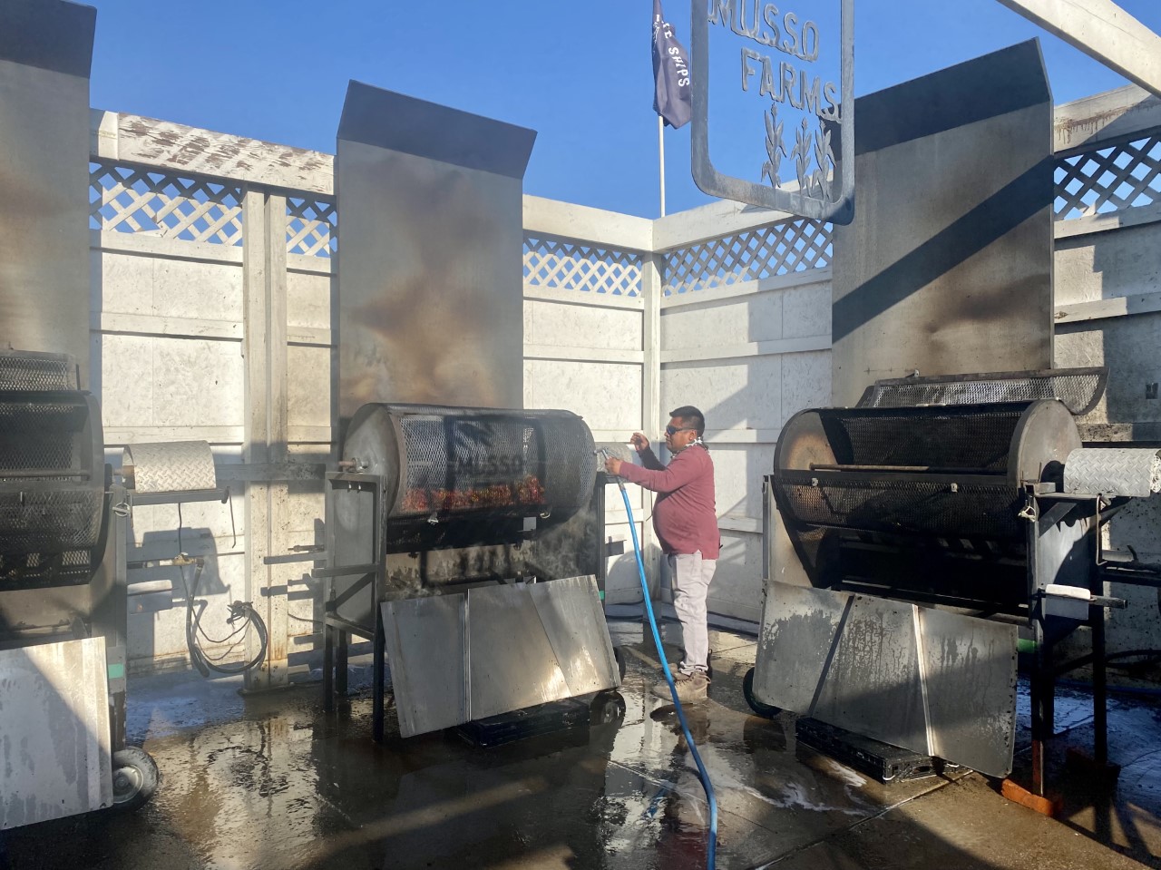 Farms out in the Mesa hosted a small-scale Chile Festival in 2020 when the pandemic hit.