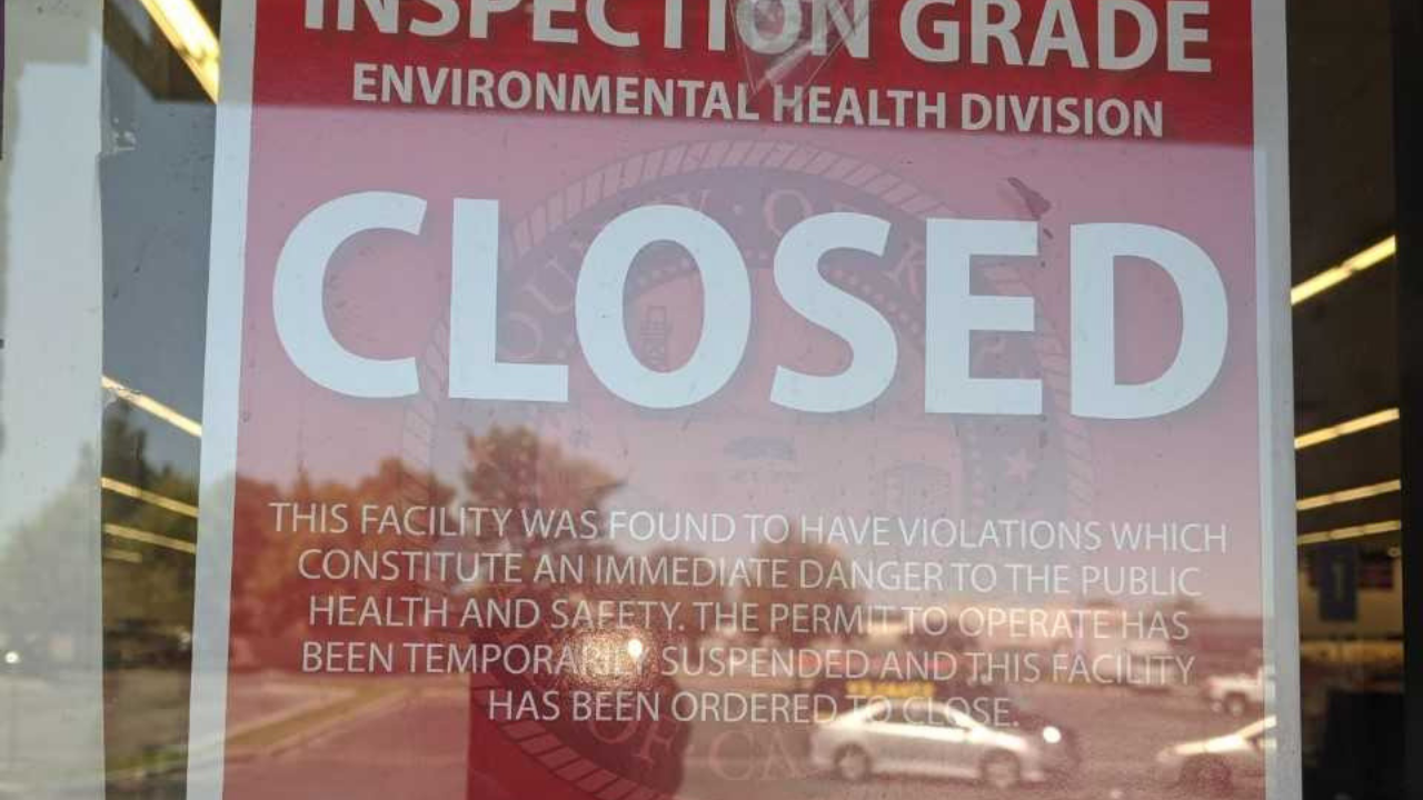 99 Cent Store Closed