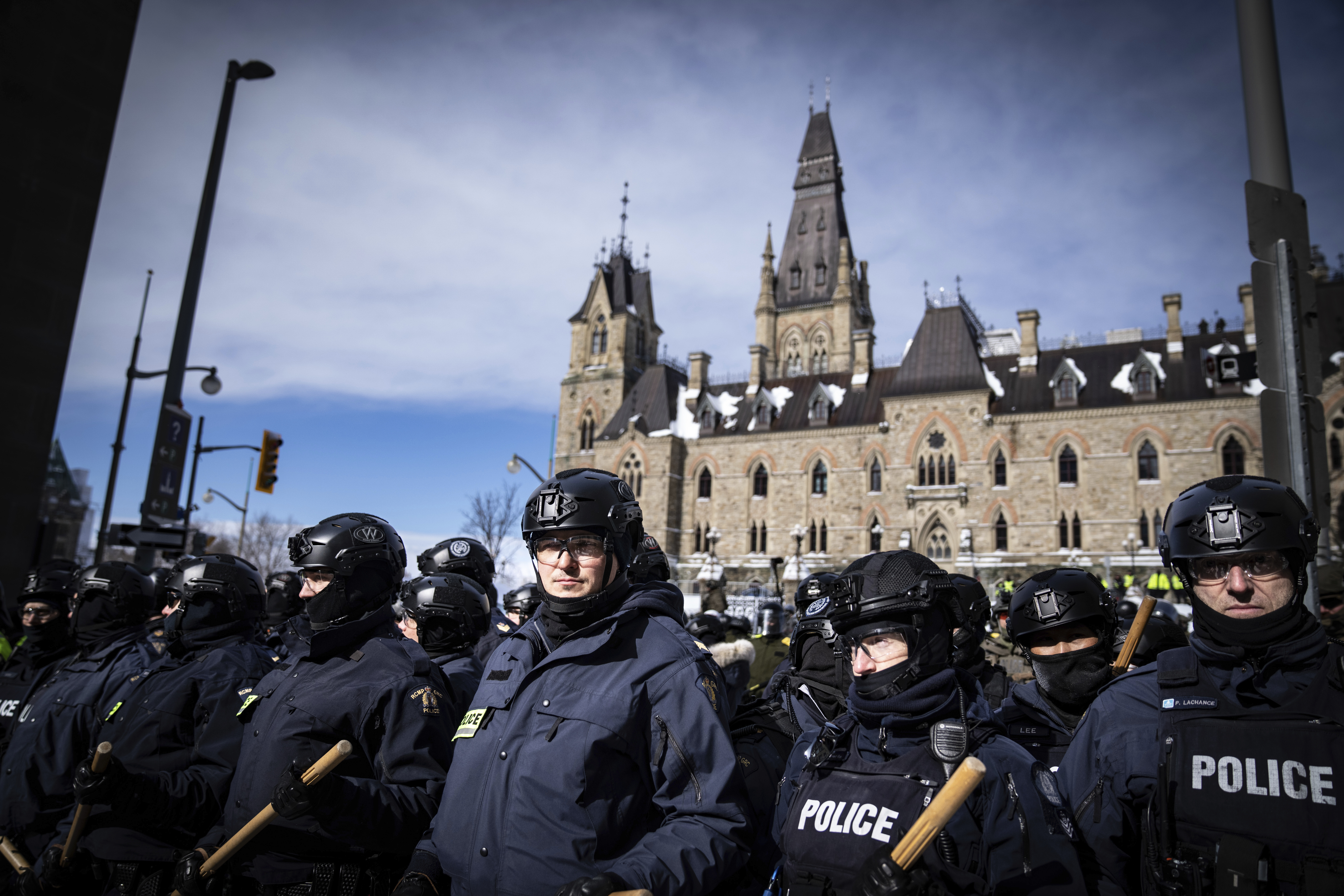 Virus Outbreak Canada Protests