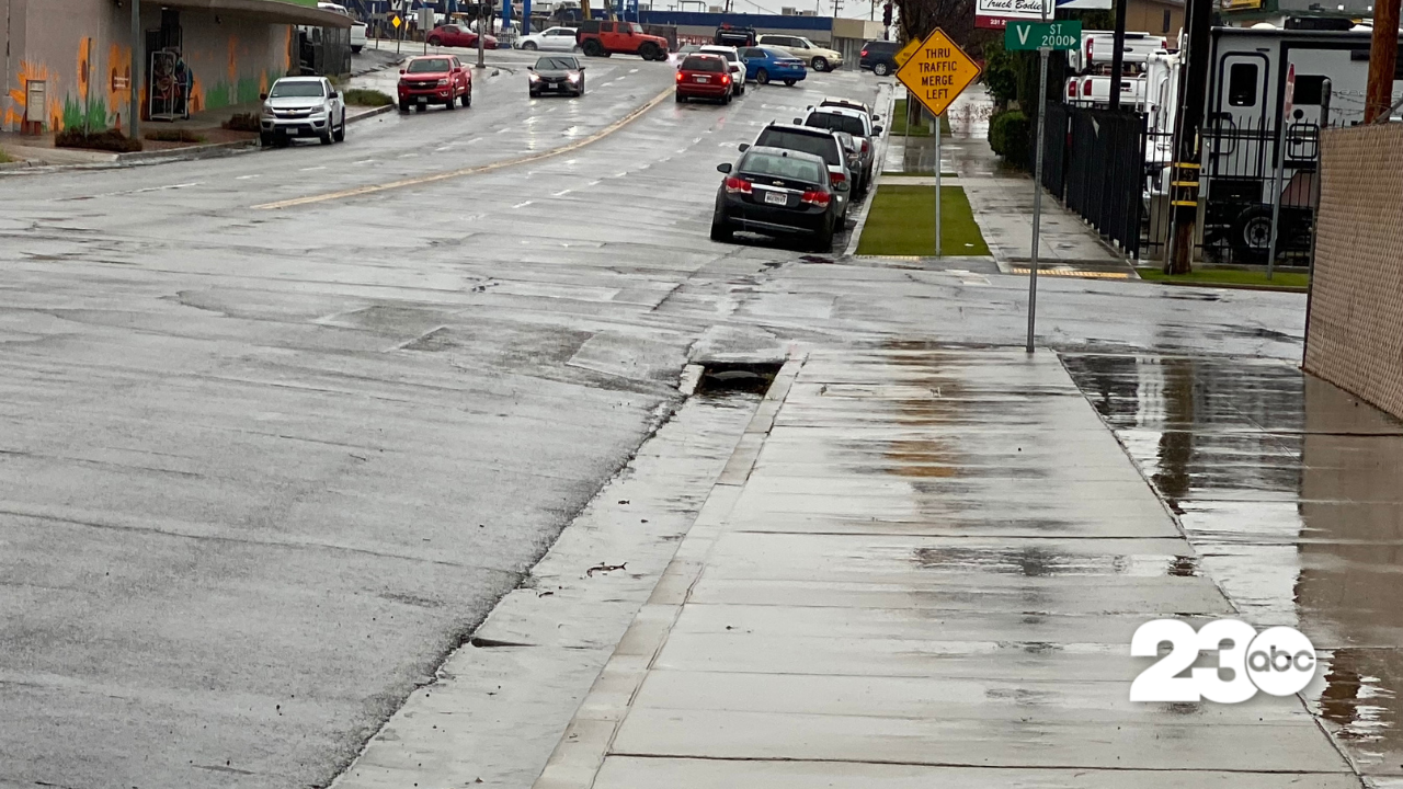 Rain in Bakersfield (FILE)
