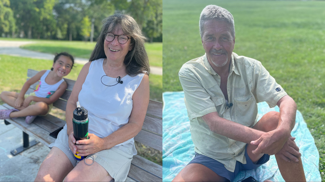 People in Milwaukee find different ways to beat the heat. 