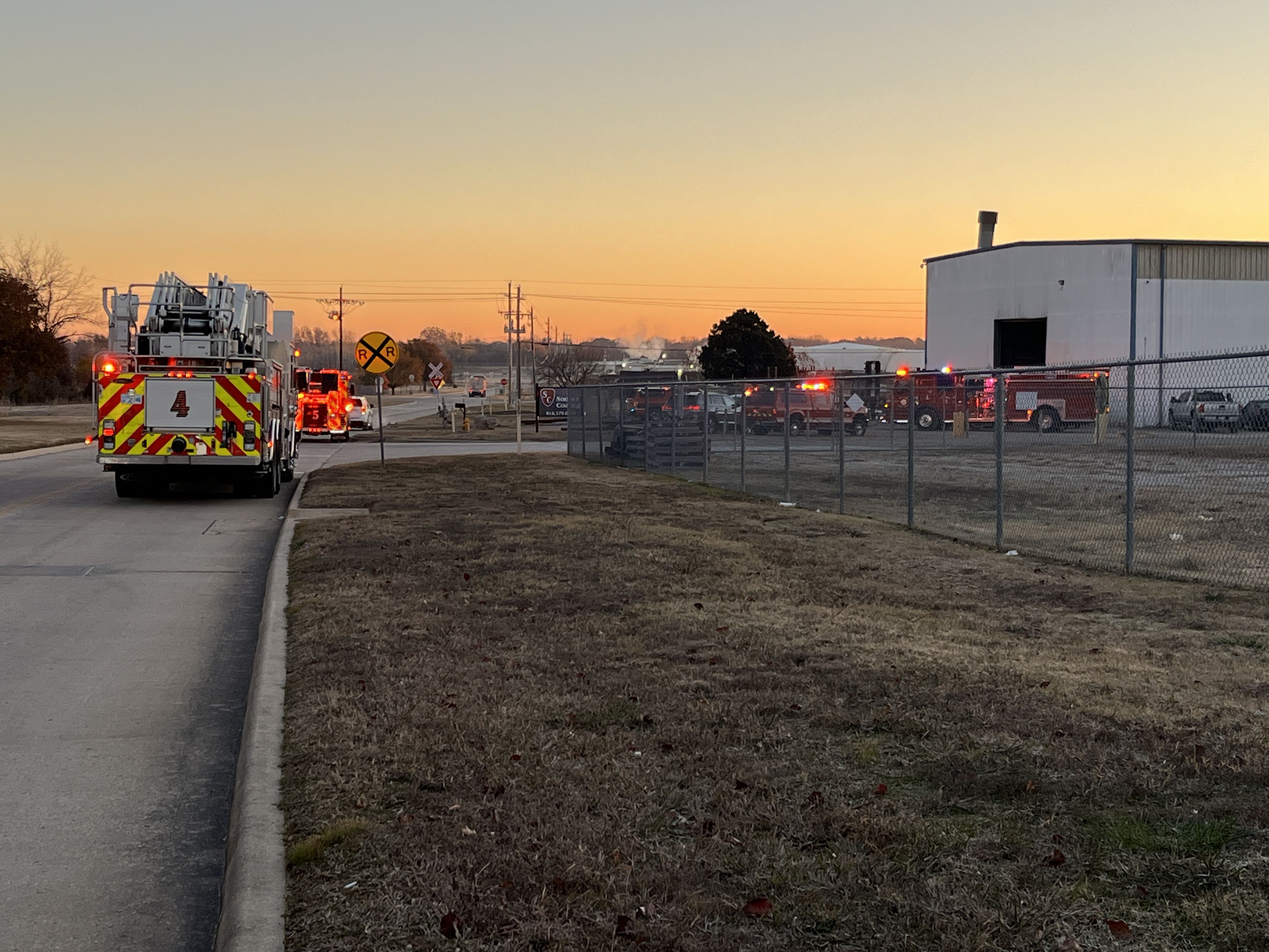 Two people are dead after an industrial accident at the Port of Catoosa