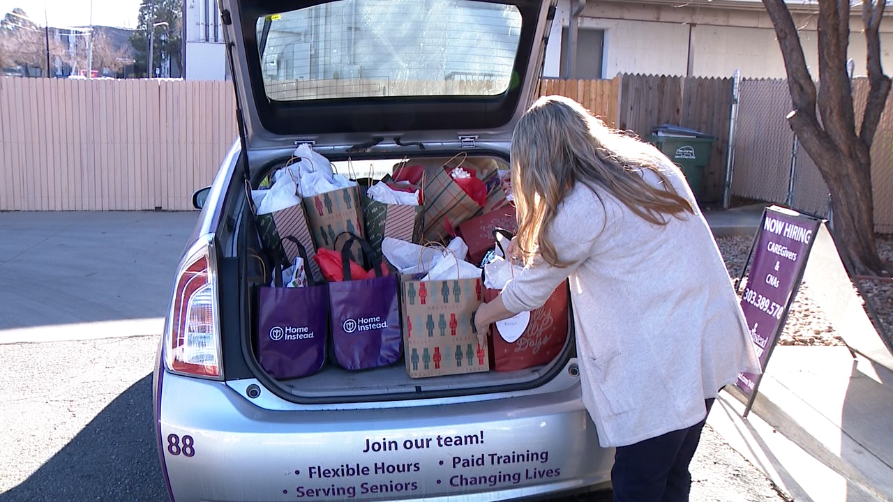 Home Instead's "Be a Santa to a Senior" program delivers gifts to hundreds of seniors in the Denver area.