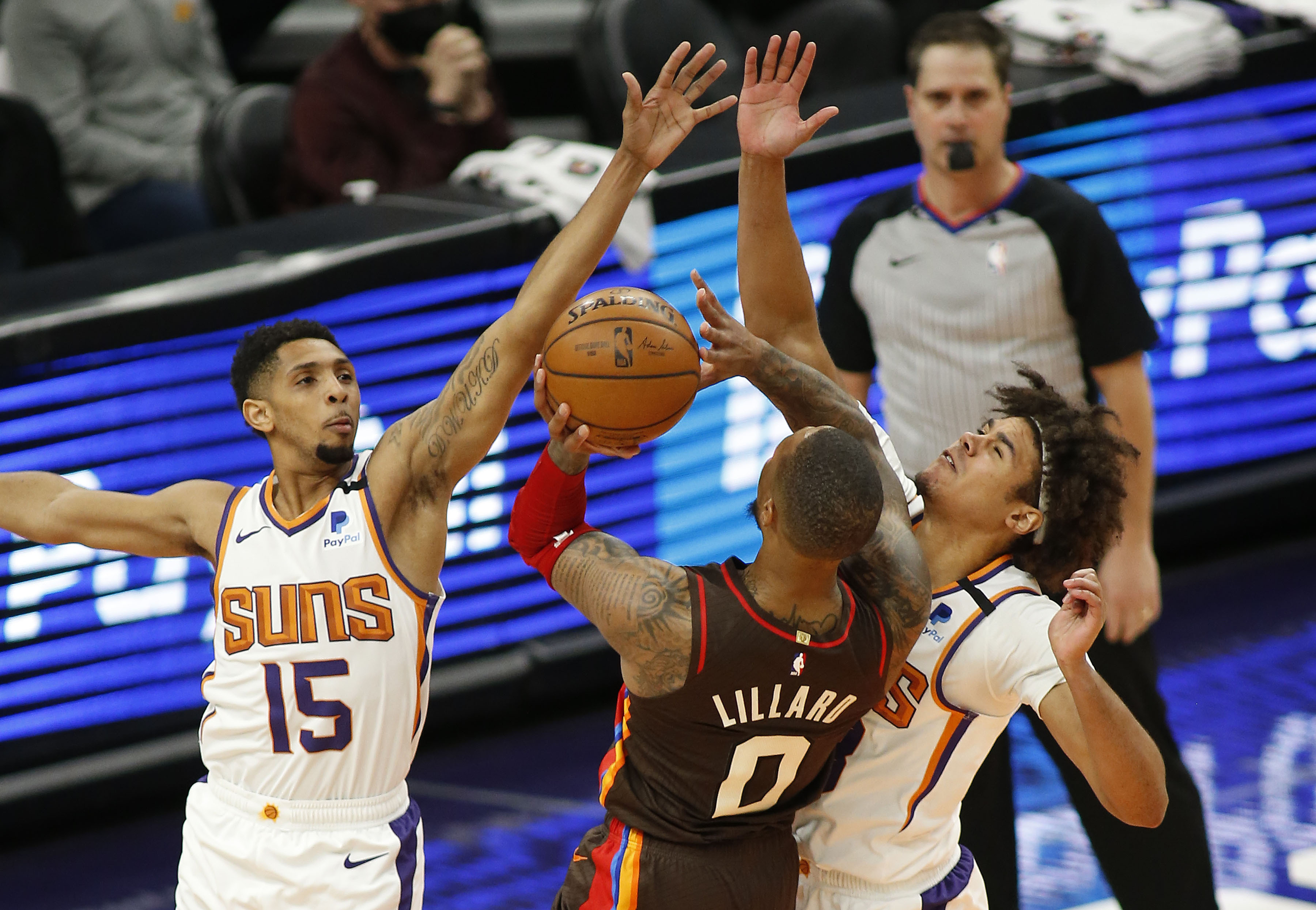 Trail Blazers Suns Basketball