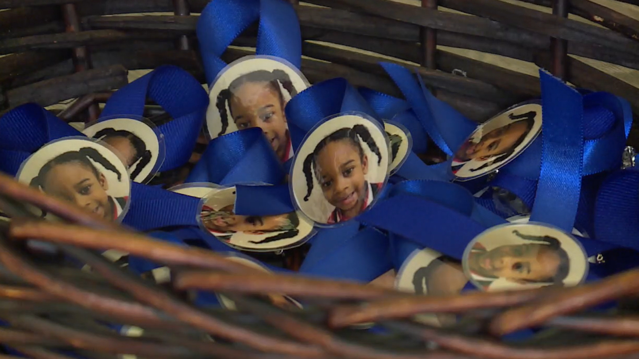 Ribbons showing a picture of Dahud Jolicoeur at Connections Education Center in Palm Beach County on Sept. 12, 2022.jpg