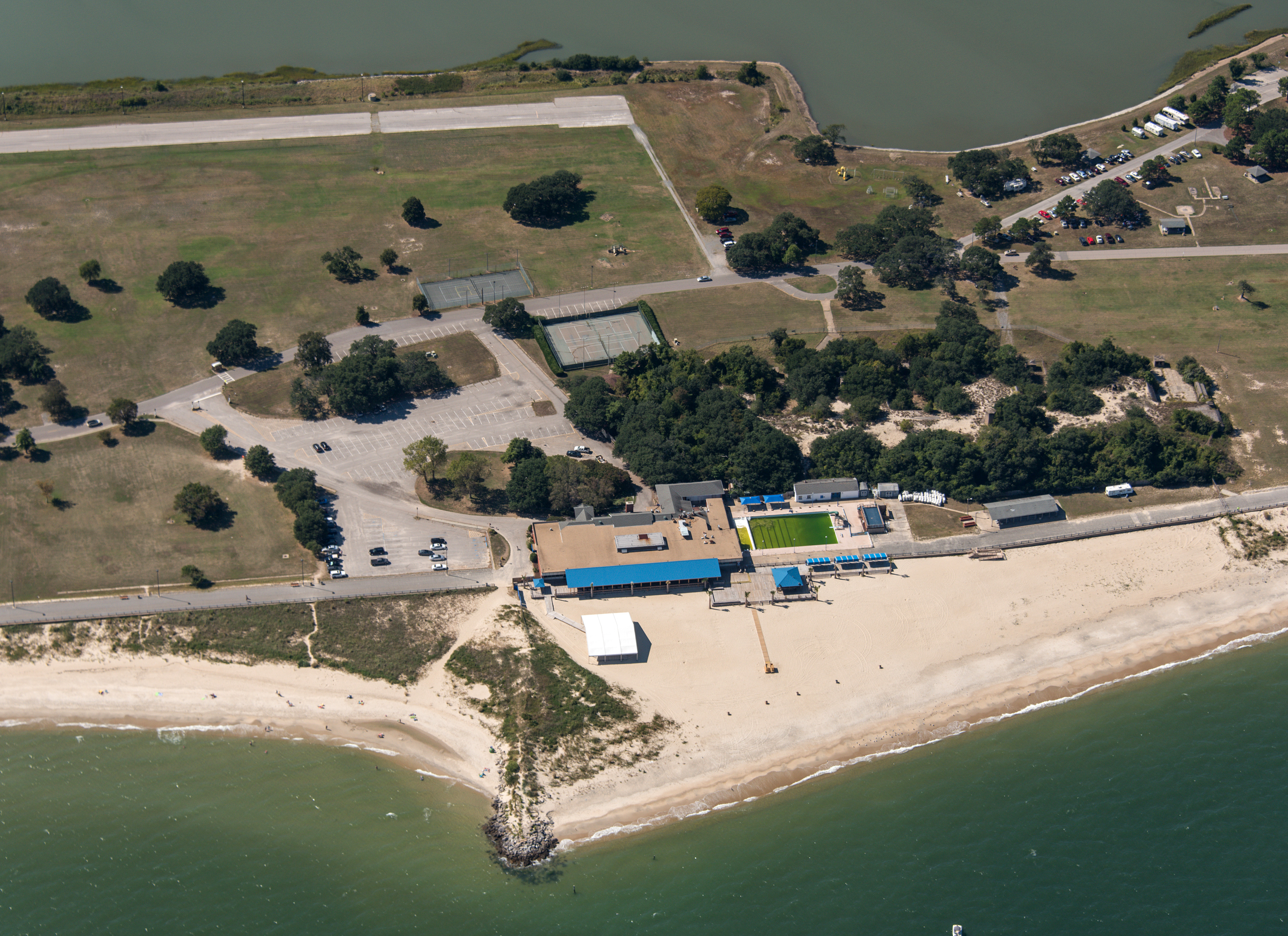 North Beach at Fort Monroe 
