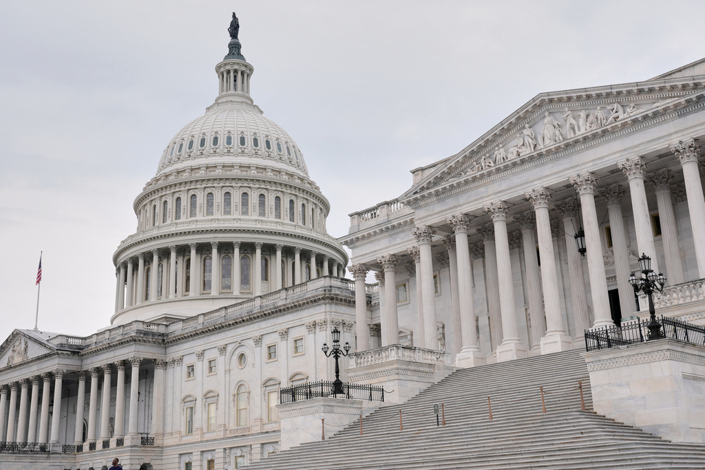 The U.S. Capitol building.