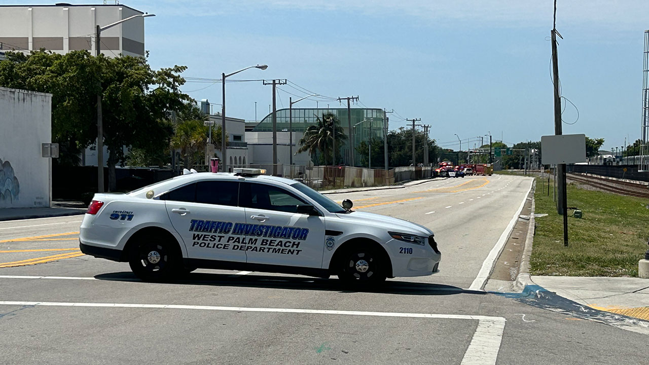 Traffic Okeechobee and Parker 