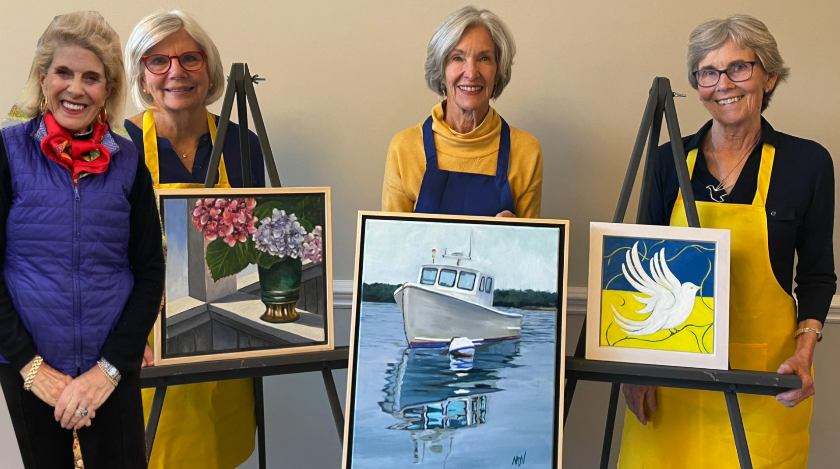 How this group of Richmond friends is honing in on their love of art to help Ukraine