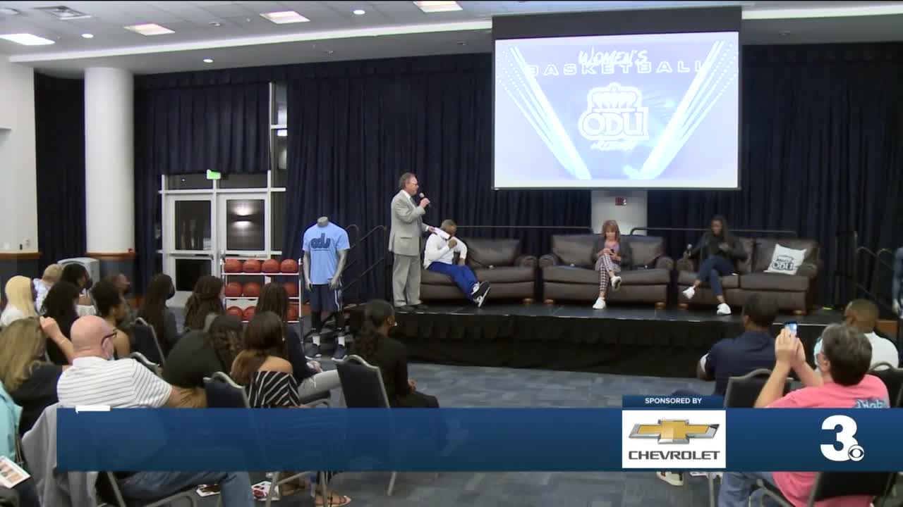 ODU women's hoops welcome