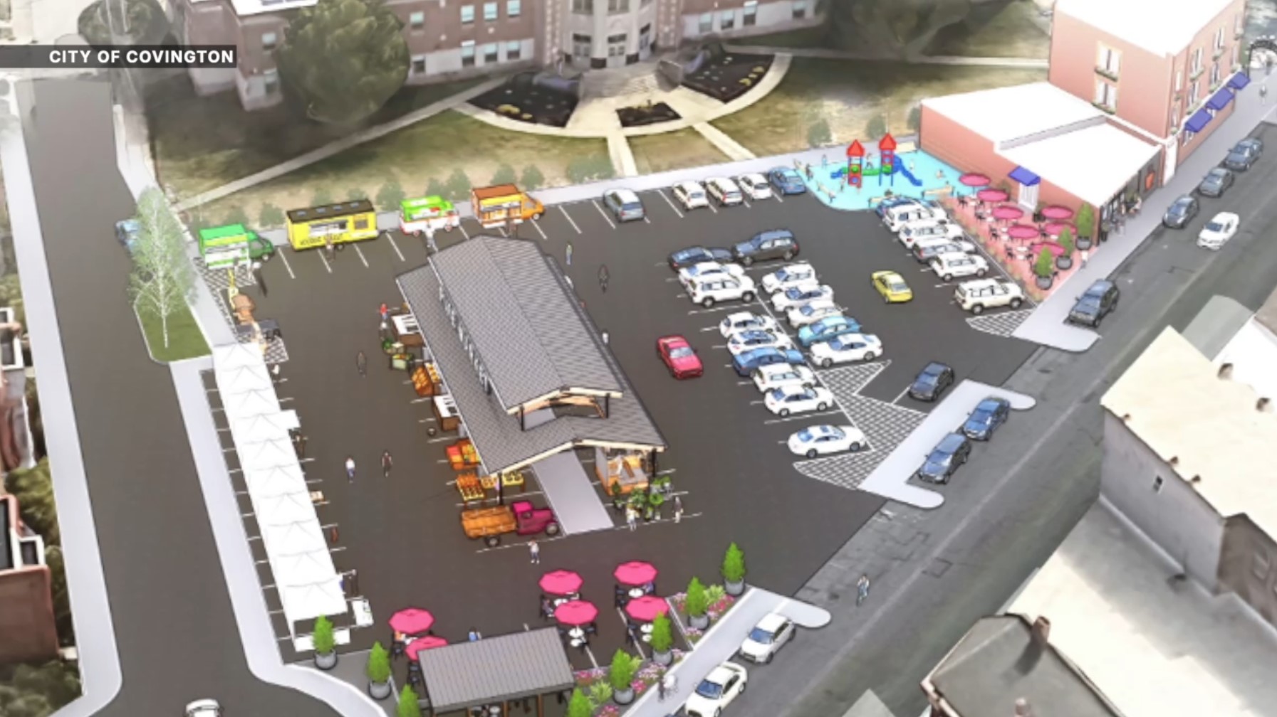 Covington Farmers Market plan