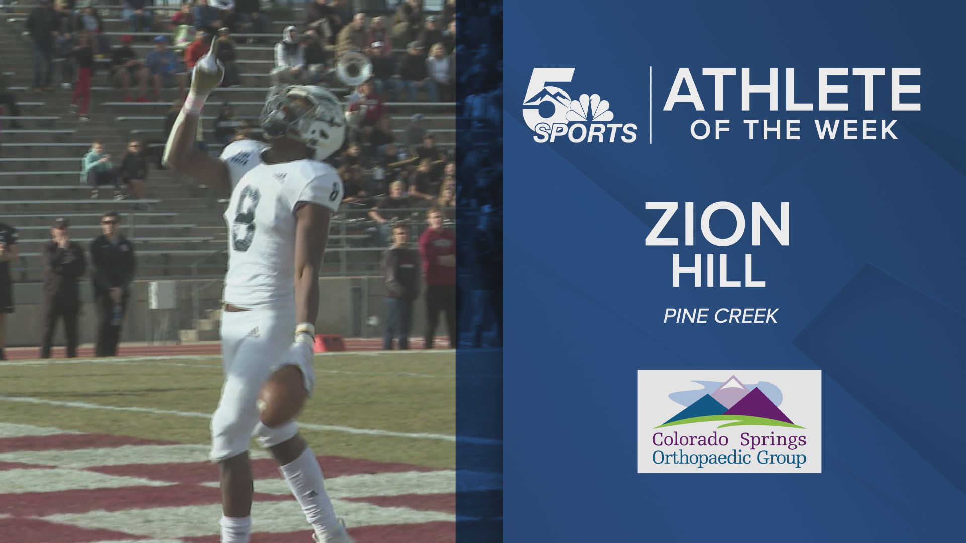 KOAA Athlete of the Week: Pine Creek's Zion Hill