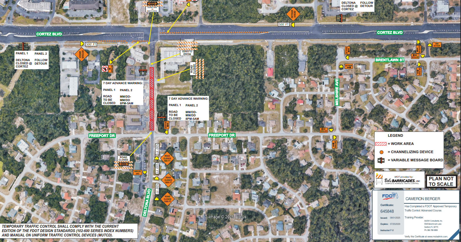Deltona Boulevard lanes to close overnight in Hernando County for improvements: County officials