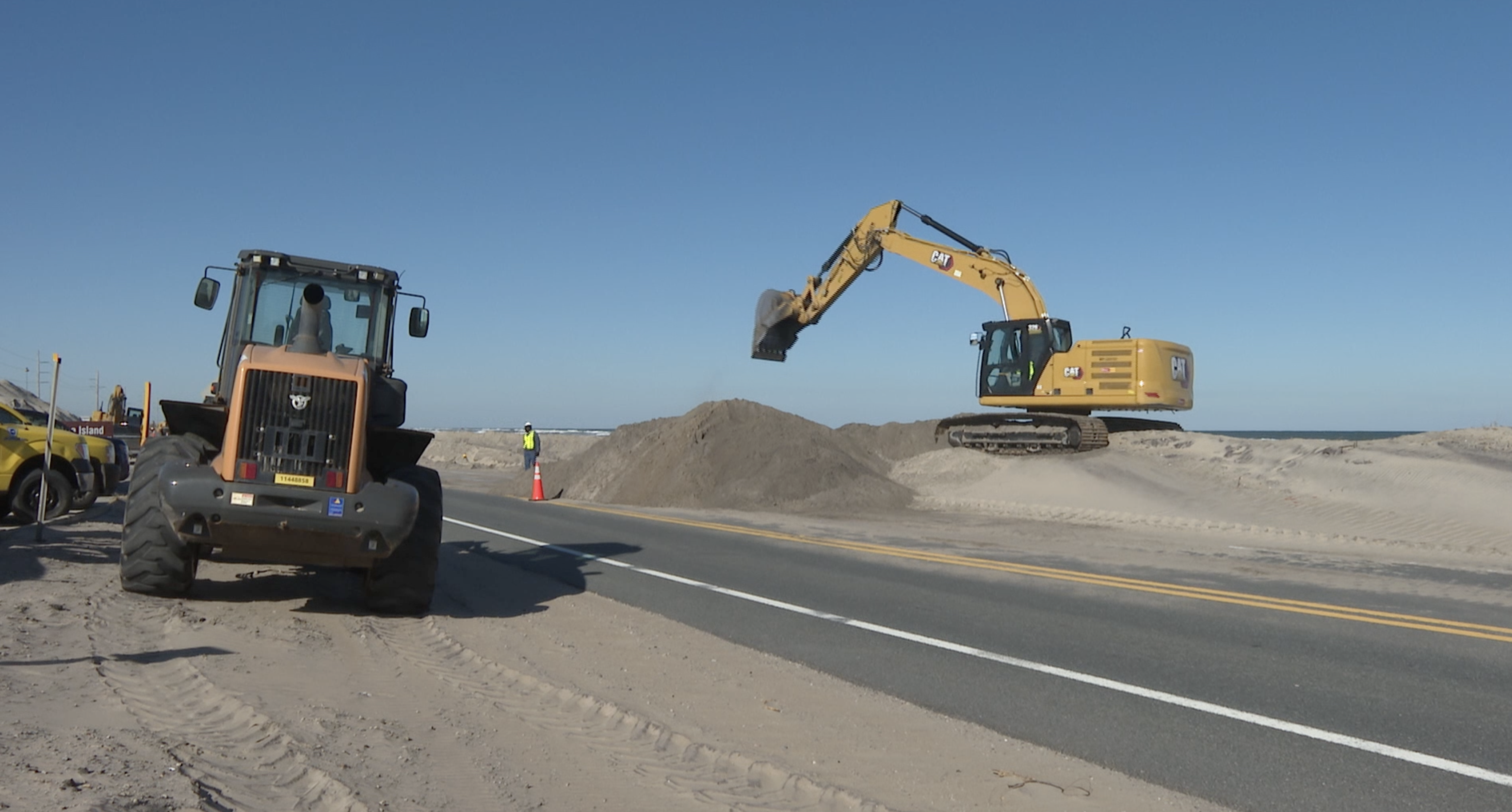 Pea Island Sandbag Project