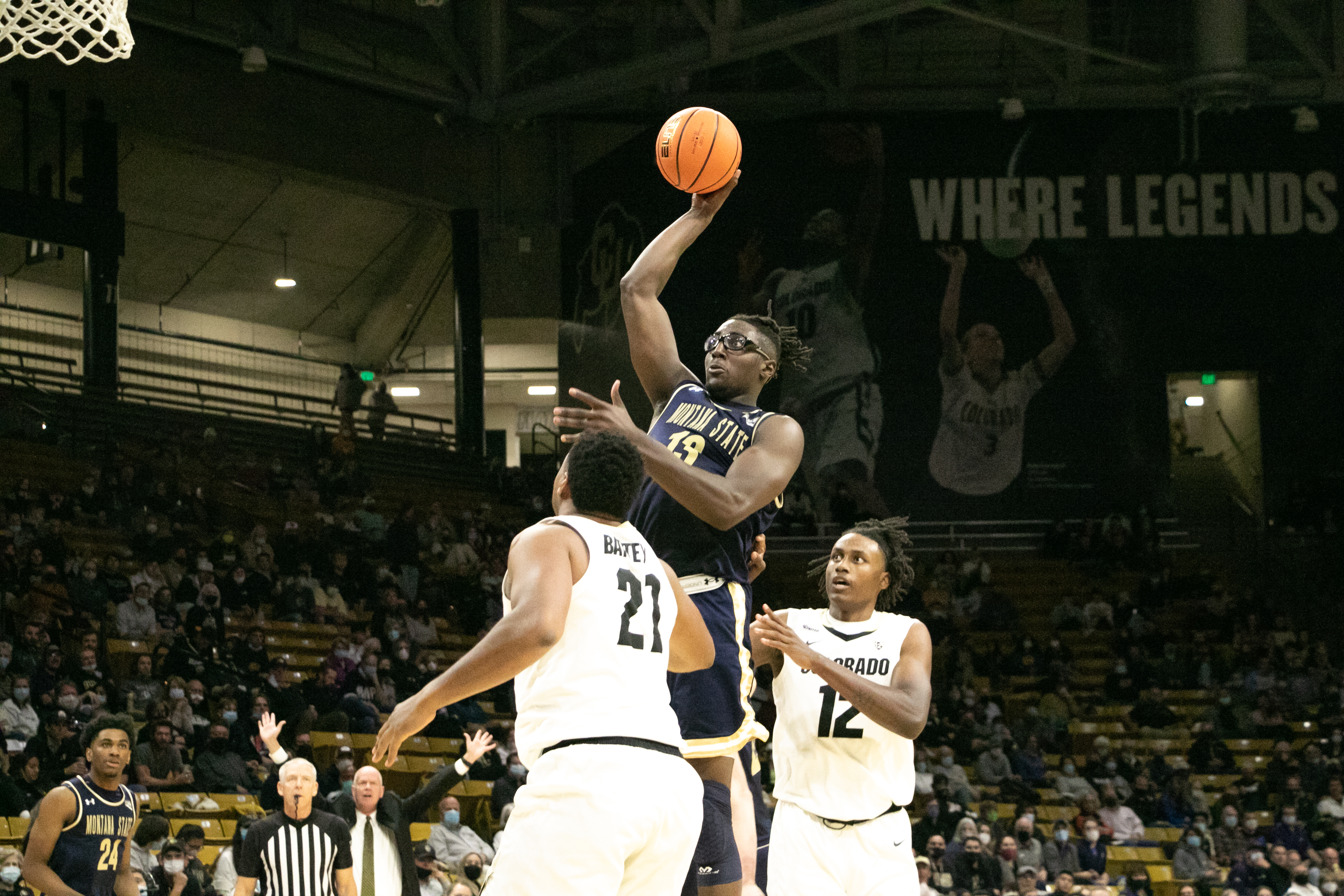 Montana State men's basketball lets 13-point lead slip away to lose in overtime to Colorado