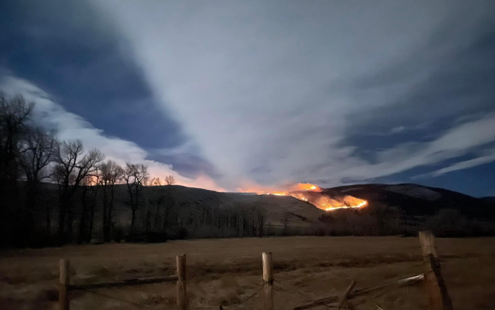 Wildfire reported south of Big Timber - Vimarsana News