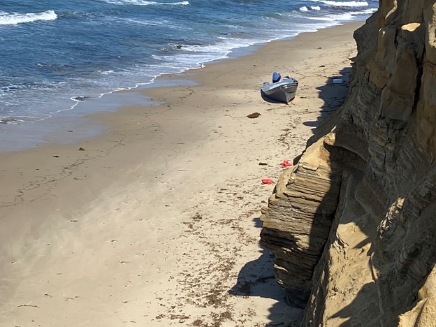 Panga boat Point Loma