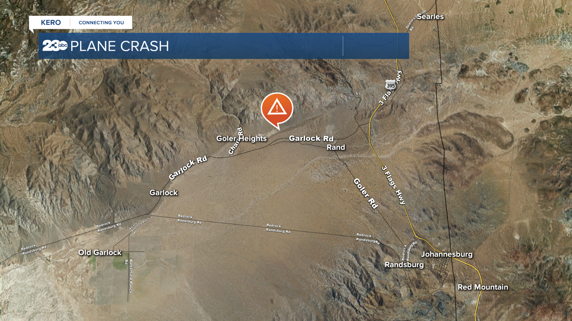 Plane crash in Ridgecrest