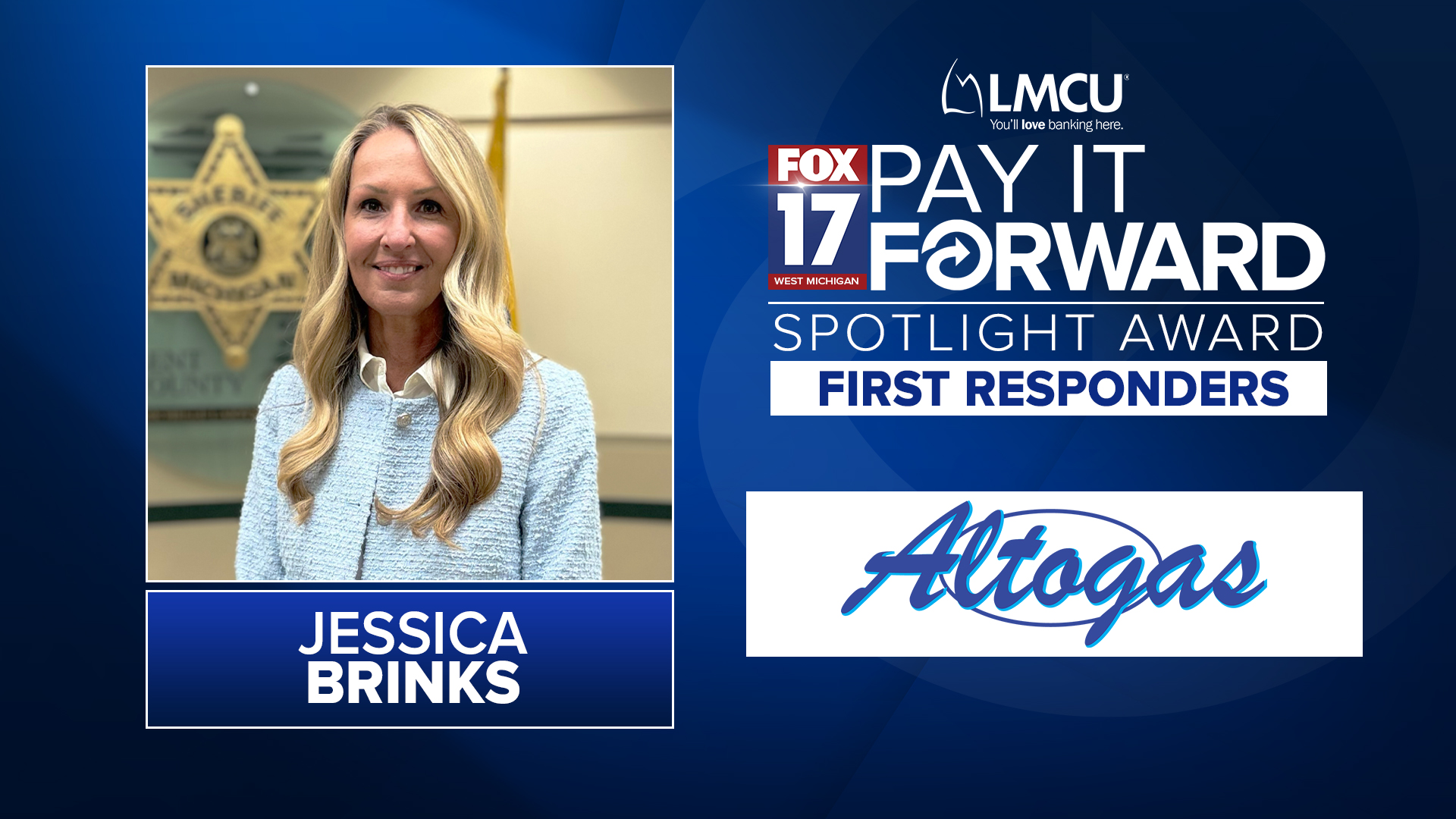 Jessica Brinks spotlight award