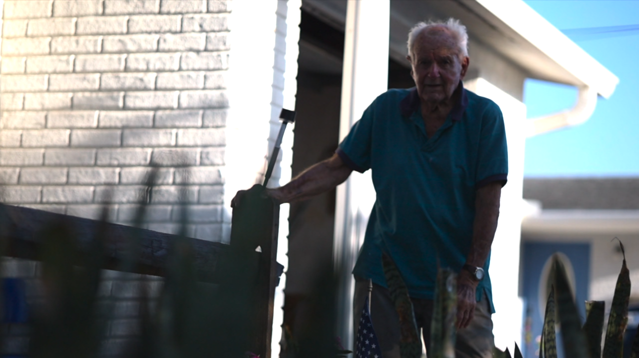101-year-old D-Day veteran still rebuilding his Florida home after Hurricane Helene